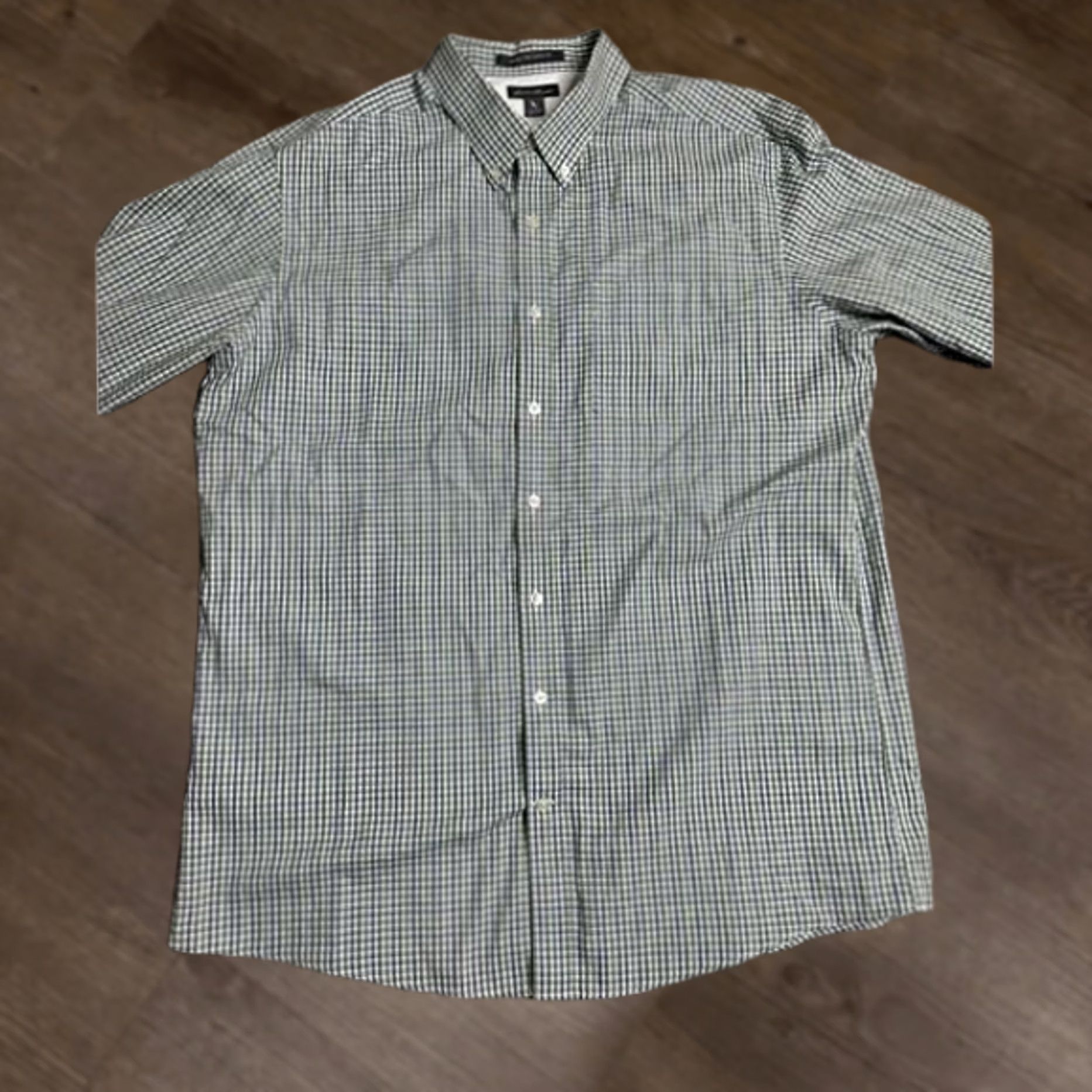 Eddie Bauer Eddie Bauer Button-Down Shirt Plaid Green Blue 100% Cotton Mens XLT Tall Long Sleeve Button-Up Shirt Size US XL / EU 56 / 4 - 1 Thumbnail