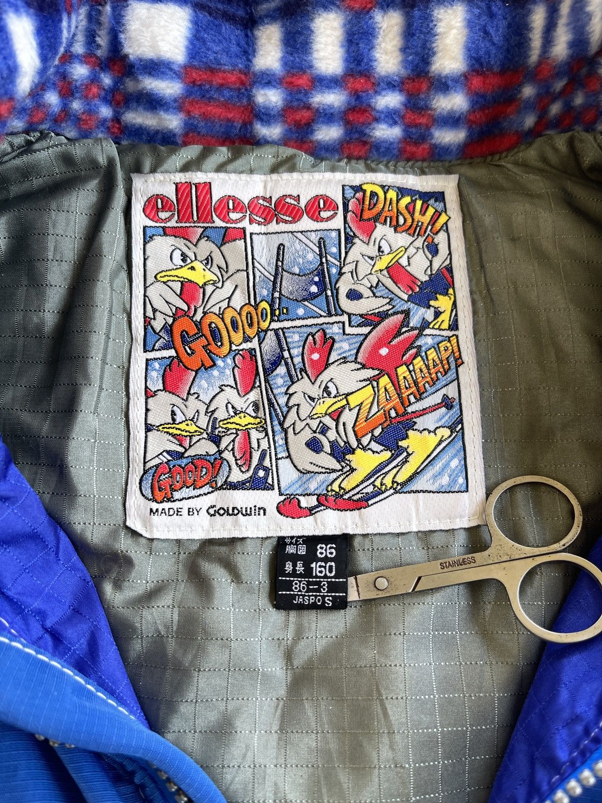 Ellesse Vintage Ellesse Tag Heuer Ski Goldwin Jacket Size US S / EU 44-46 / 1 - 20 Thumbnail