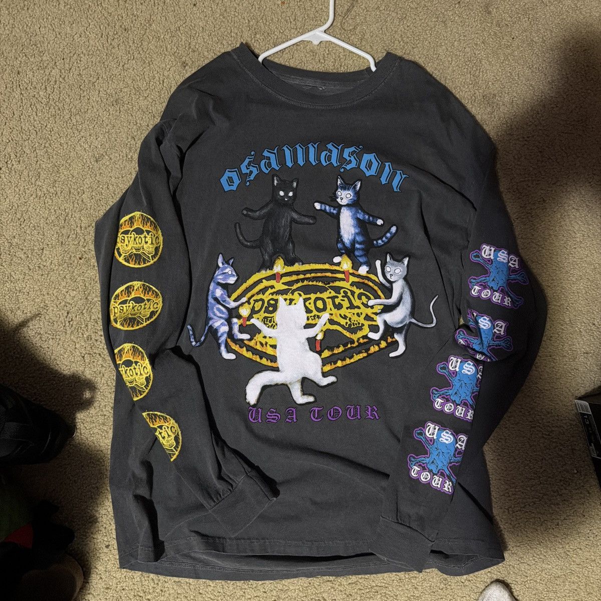 Osamason Osamason psykotic long sleeve Size US XL / EU 56 / 4 - 1 Thumbnail