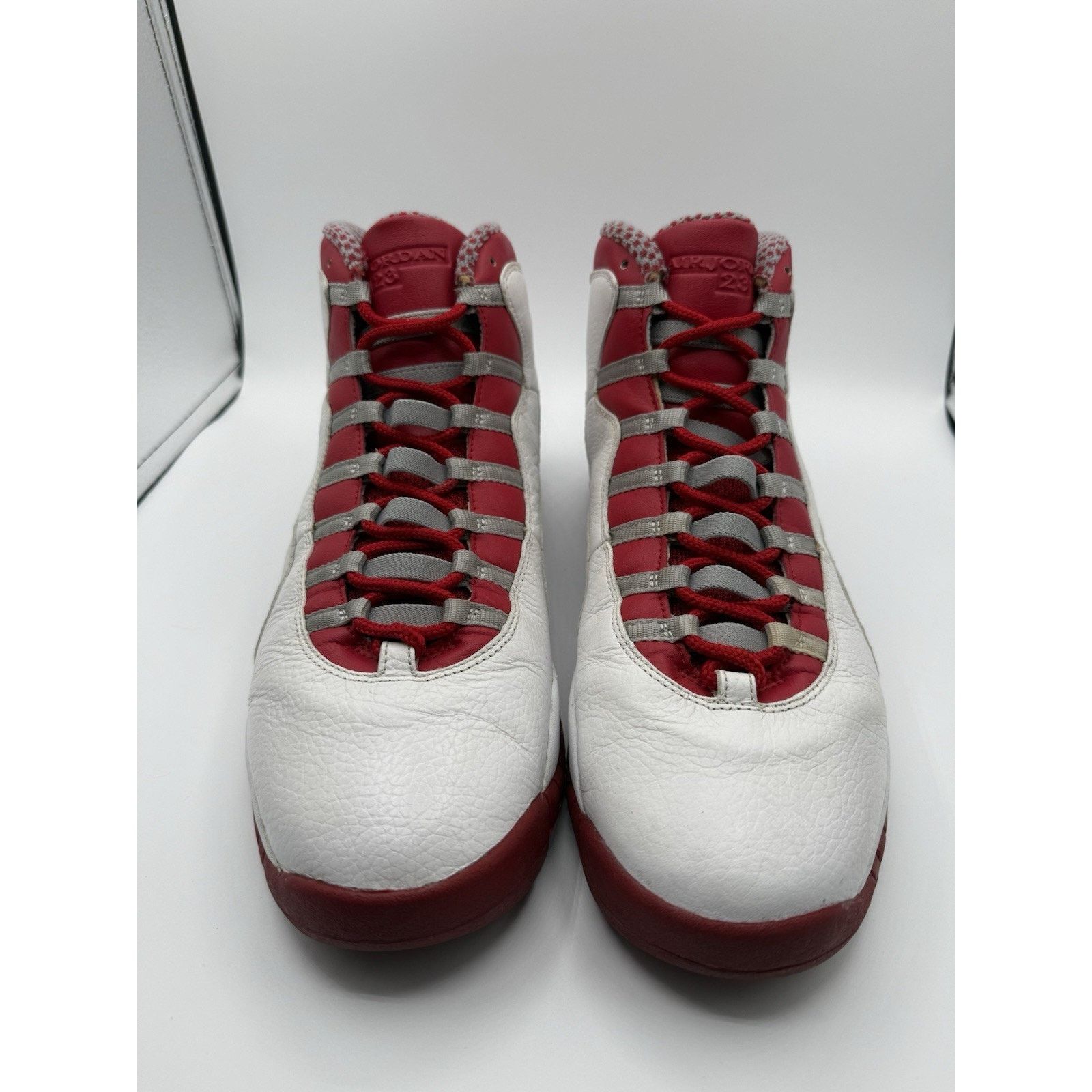 Jordan Brand Size 13- Air Jordan 10 Retro 2005 Red Steel OG All Size US 13 / EU 46 - 3 Thumbnail