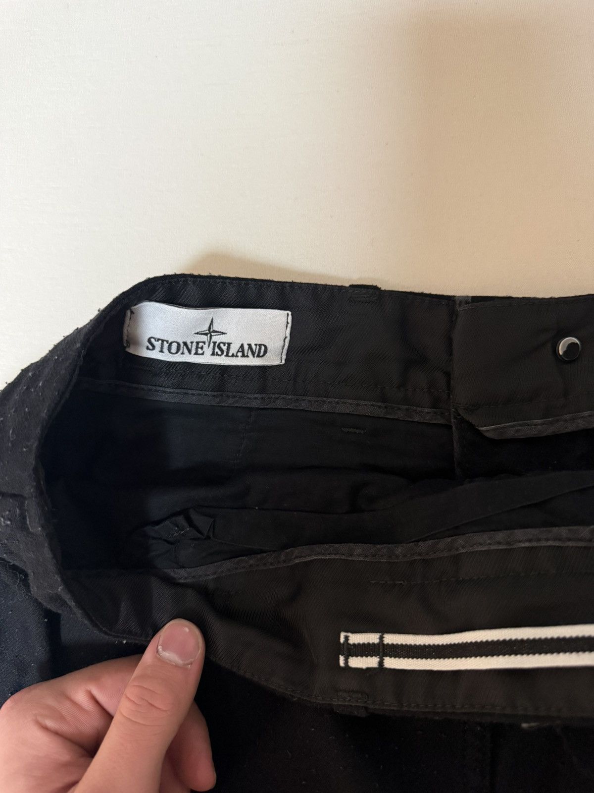 Stone Island Stone Island Pants – Black Size US 34 / EU 50 - 4 Thumbnail