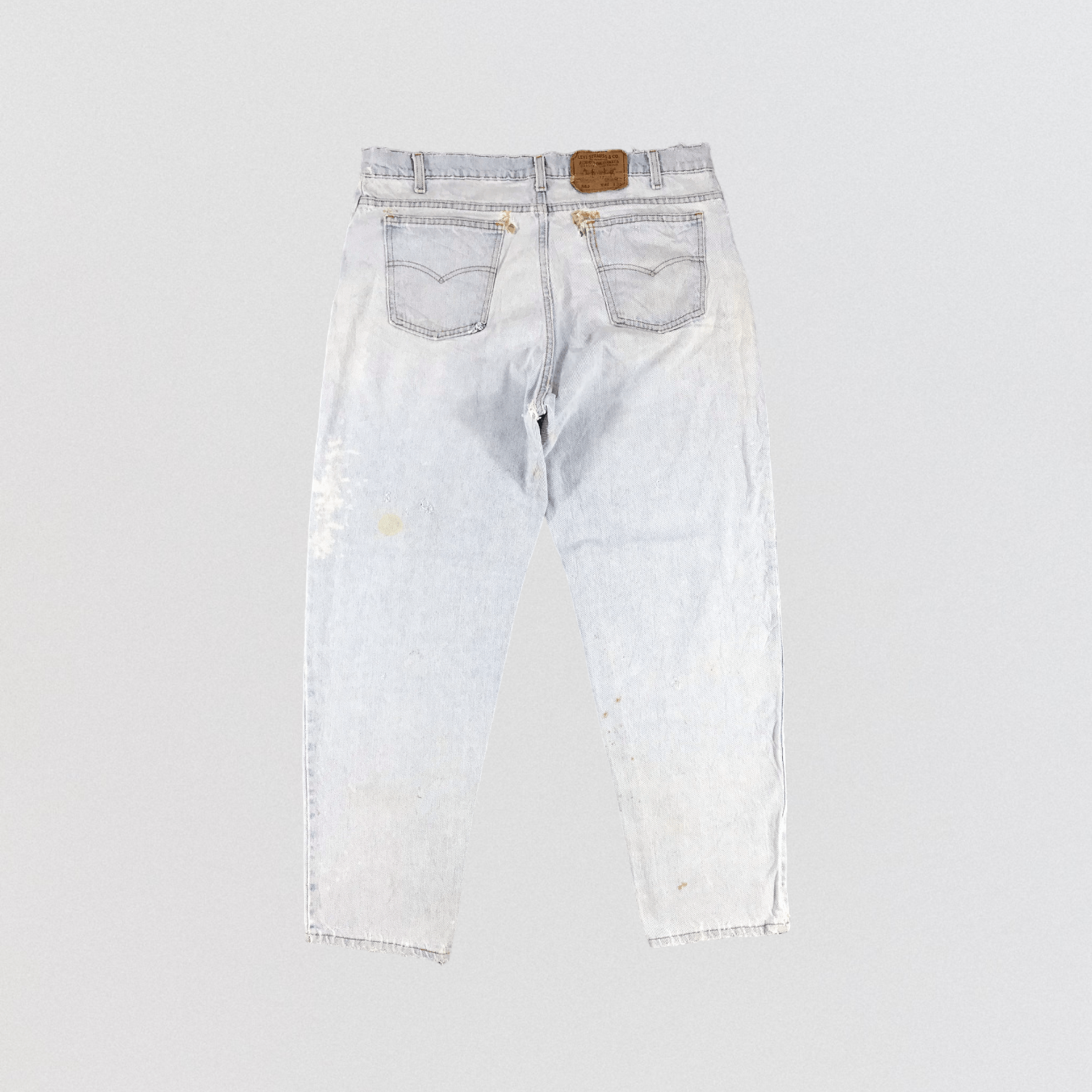 Levi's × Vintage Vintage Distress Levis Jeans Lot 550-JM807 Size US 38 / EU 54 - 2 Thumbnail