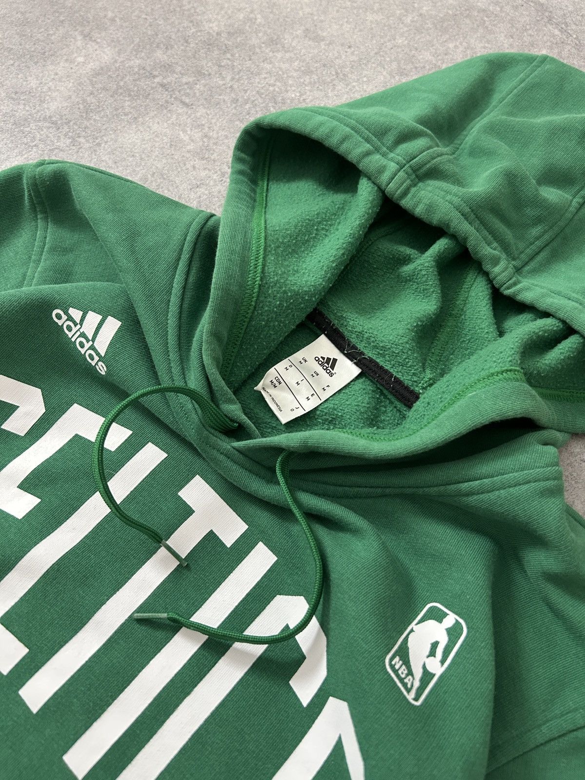 Adidas × NBA × Vintage Vintage Adidas Celtics 5 Carnett big logo hoodies Size US M / EU 48-50 / 2 - 5 Thumbnail