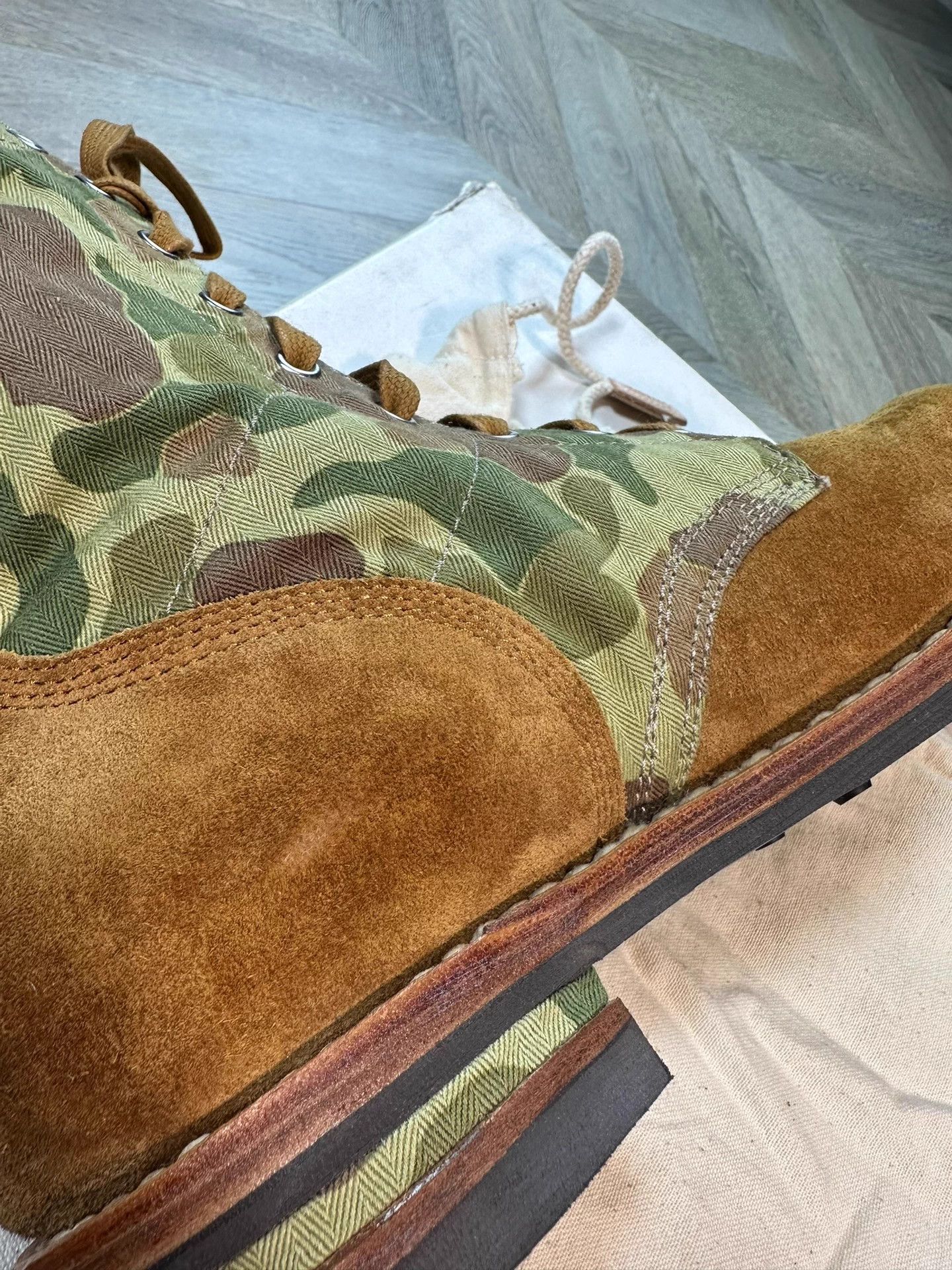 Visvim Visvim 15SS Wallace Hi Top Camo Boot Brigadier US9/43 Size US 10 / EU 43 - 3 Thumbnail