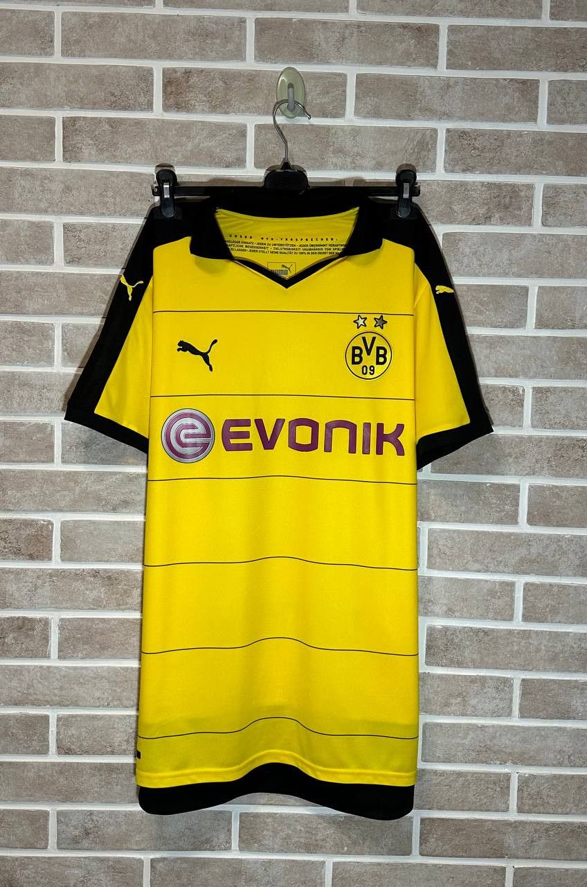 Puma Borussia Dortmund Football Shirt Jersey 2015 2016 Home Size US XXL / EU 58 / 5 - 1 Thumbnail