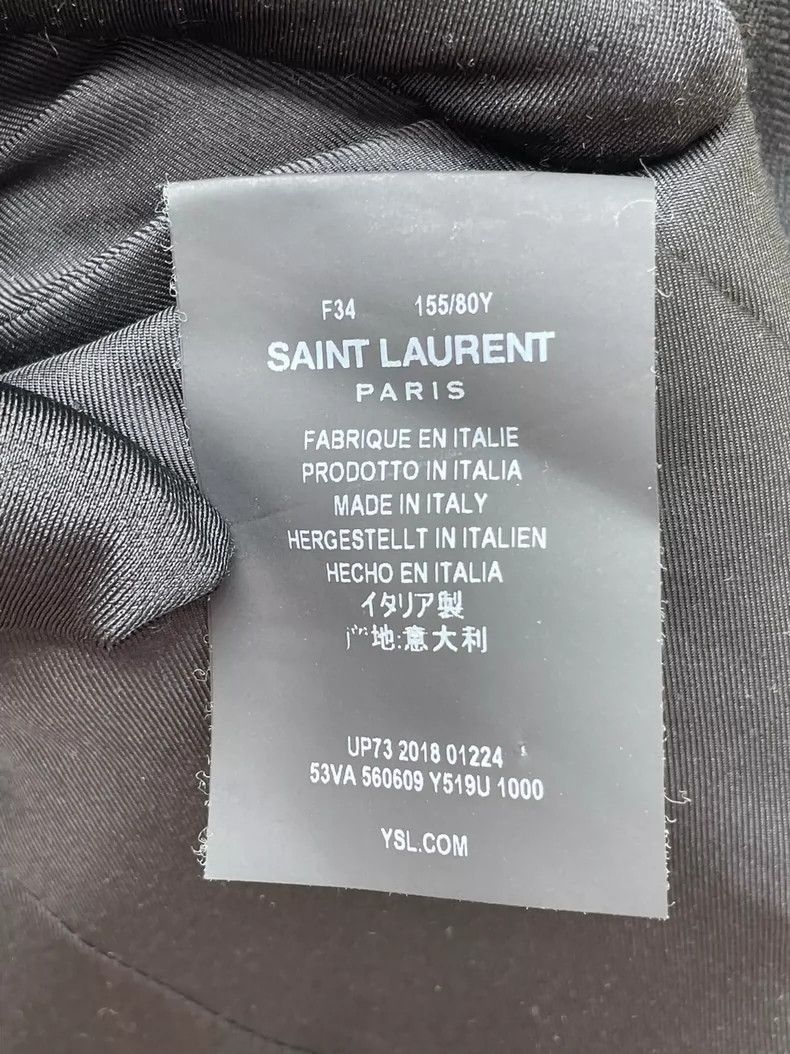 Yves Saint Laurent Saint LaruentRoyal embroidered gilt-edged suit 2502-Nextarr Size XXS / US 00 / IT 34 - 6 Thumbnail