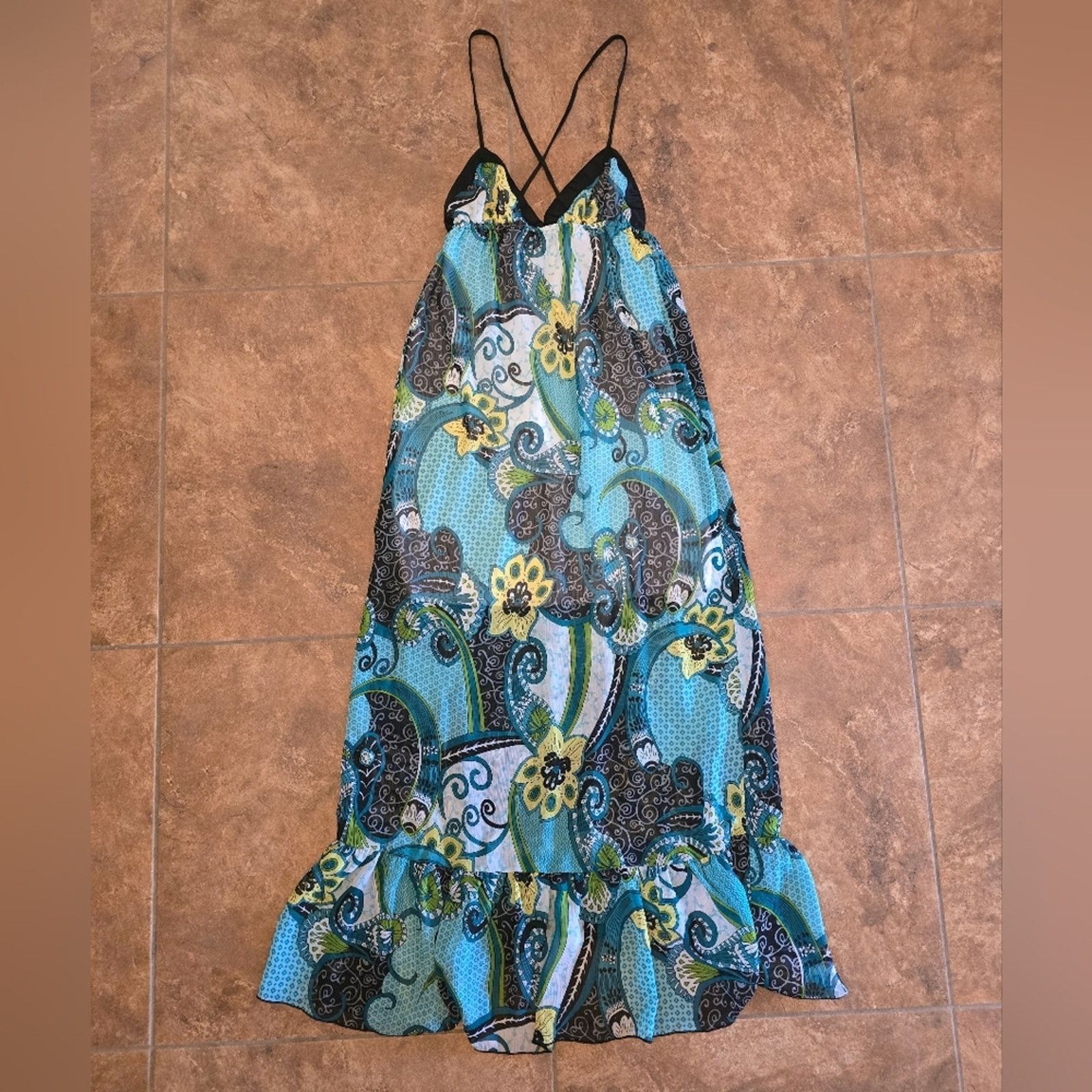 Other Multicolored Design | MONACO | Long Maxi Size M / US 6-8 / IT 42-44 - 1 Thumbnail