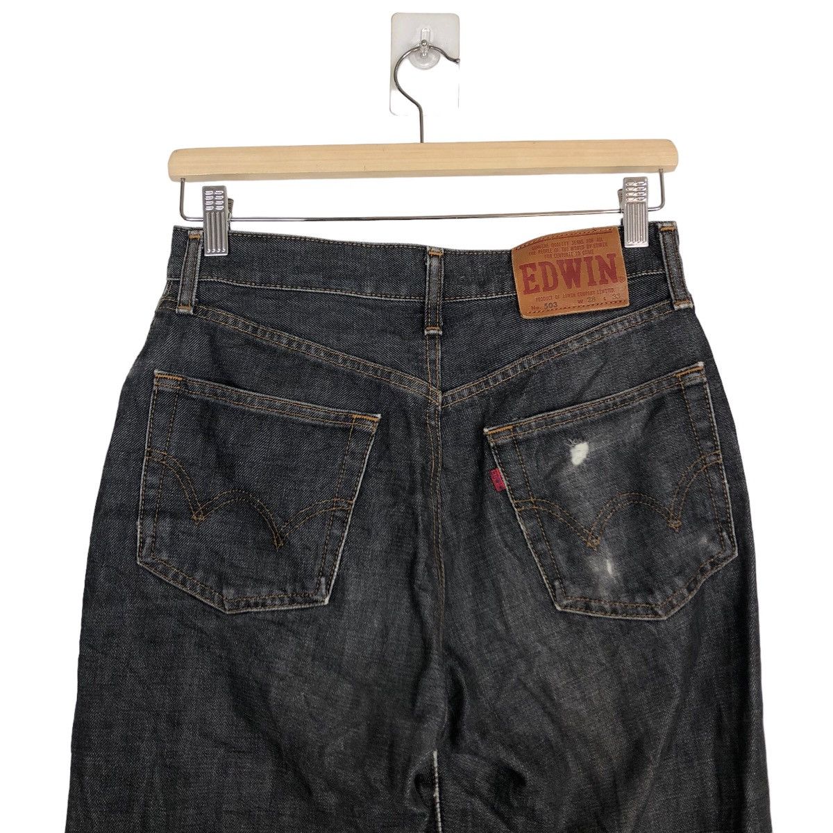 Japanese Brand 🔥VINTAGE EDWIN 503 REGULAR STRAIGHT CUT DENIM JEANS JAPAN Size US 27 - 8 Thumbnail