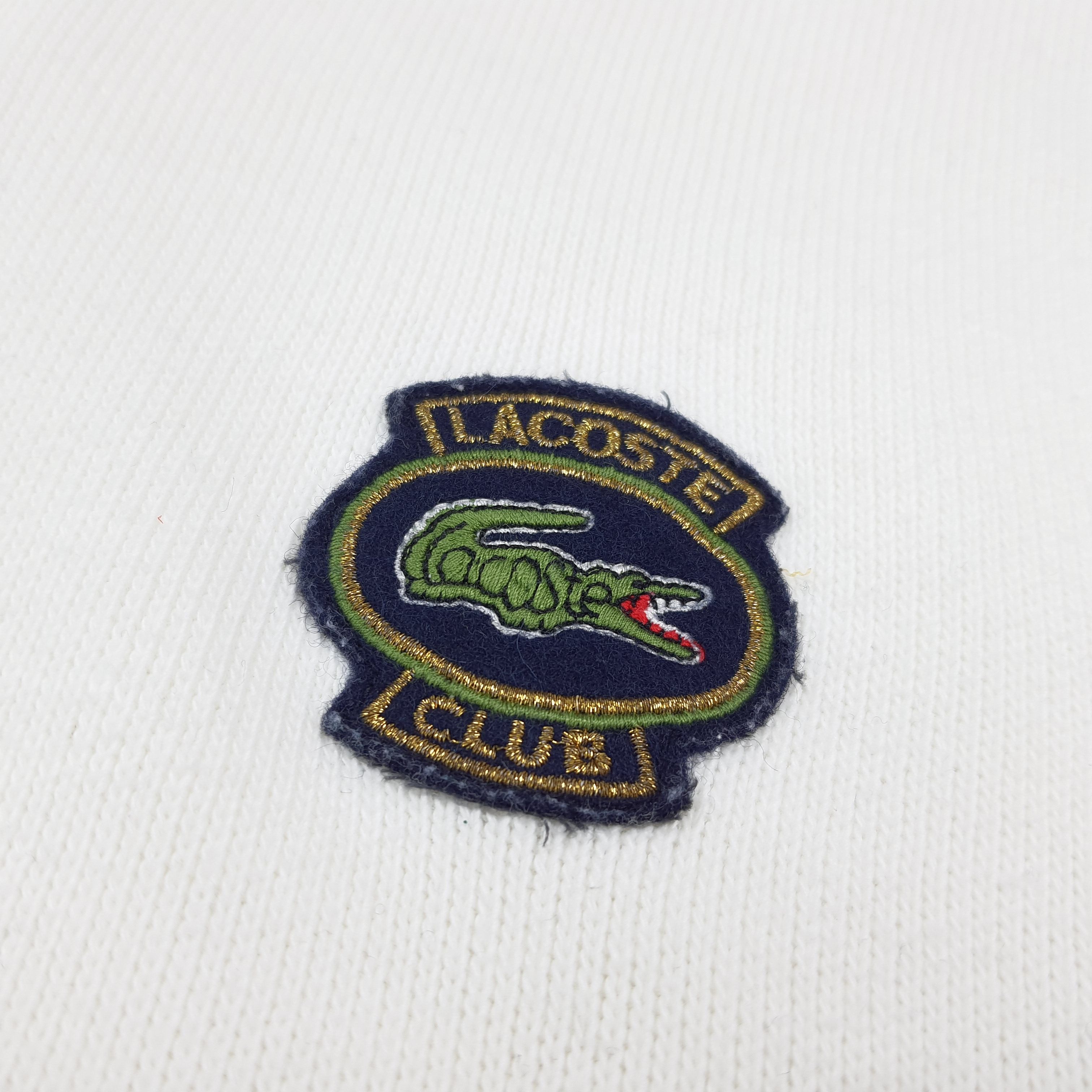 Lacoste Vintage Retro Chemise Lacoste Club Patch Polo Shirt C293N22 Size US S / EU 44-46 / 1 - 4 Thumbnail