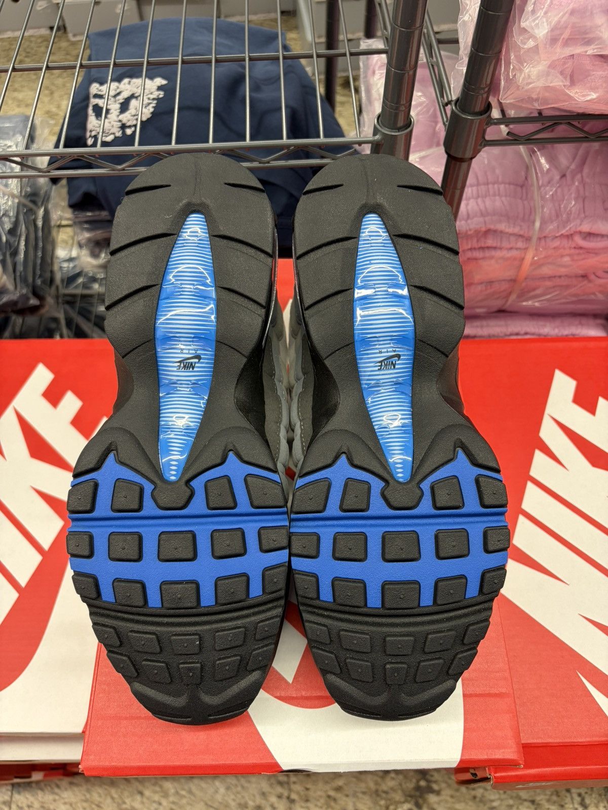 Nike Air Max 95 Blue Size US 10.5 / EU 43-44 - 5 Thumbnail