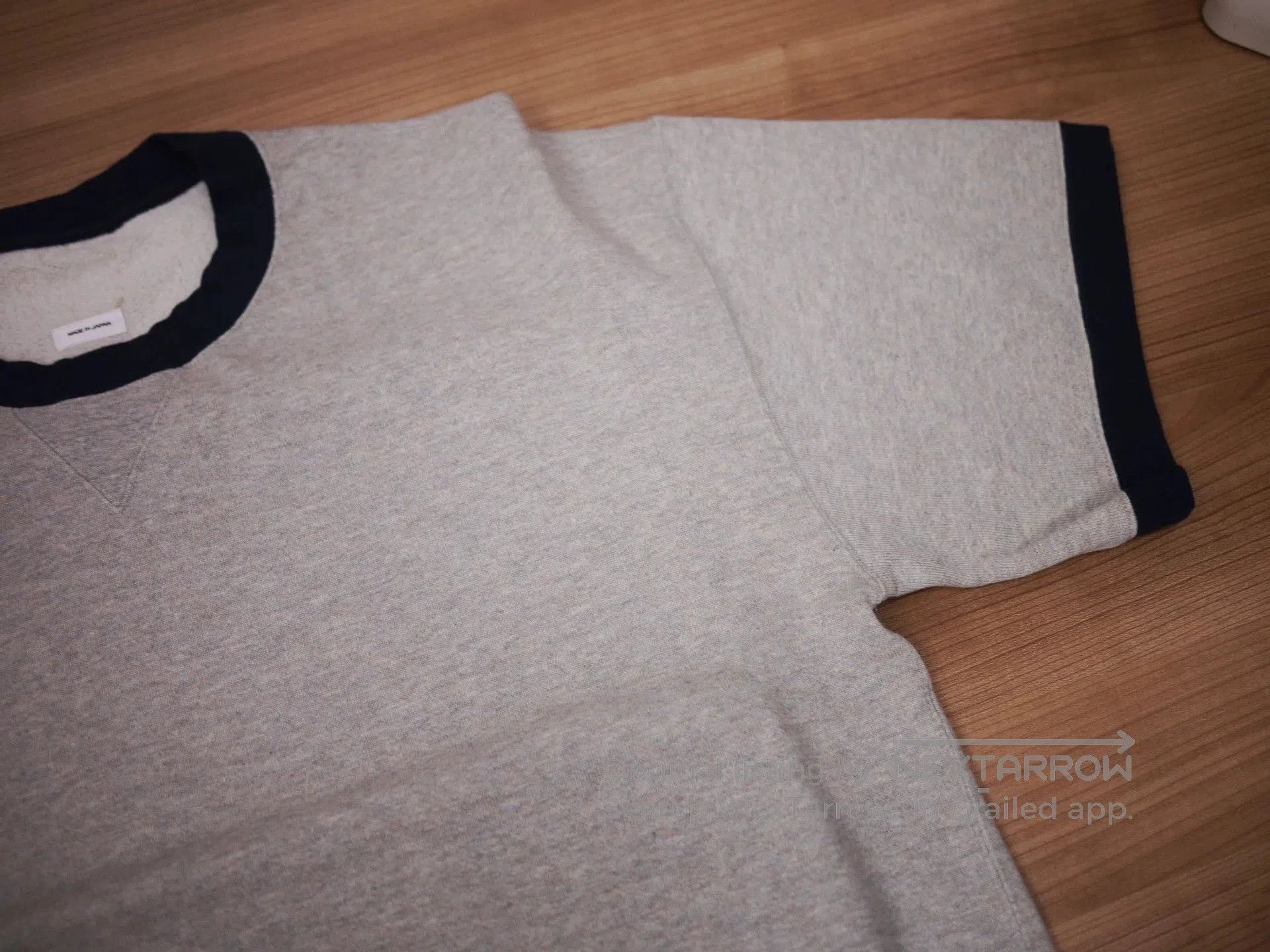 Visvim Gray Short-Sleeve Shirt with Black Trim. Size US XXL / EU 58 / 5 - 3 Thumbnail