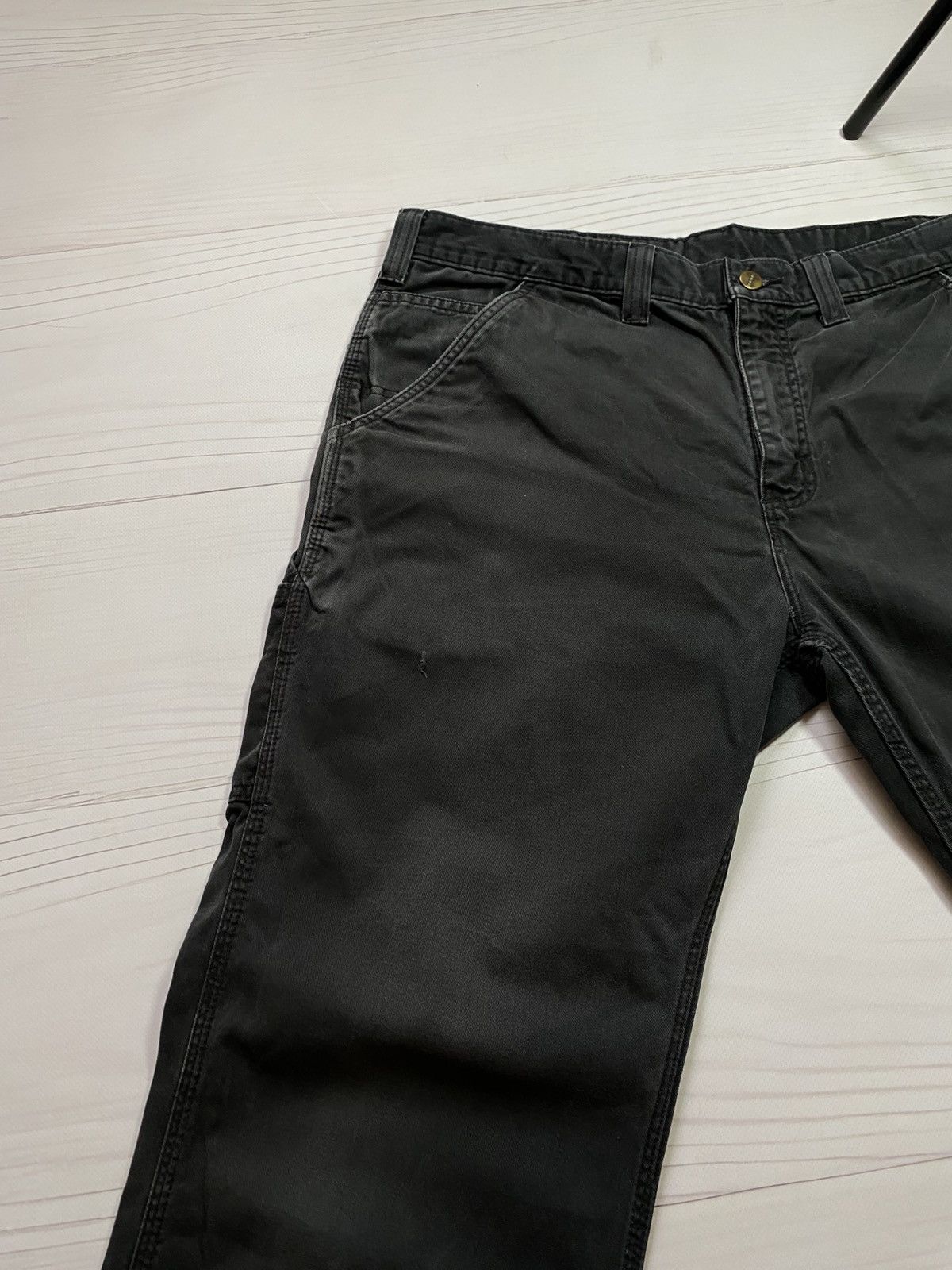 Carhartt Vintage Carhartt double knee faded cropped pants Size US 38 / EU 54 - 7 Thumbnail