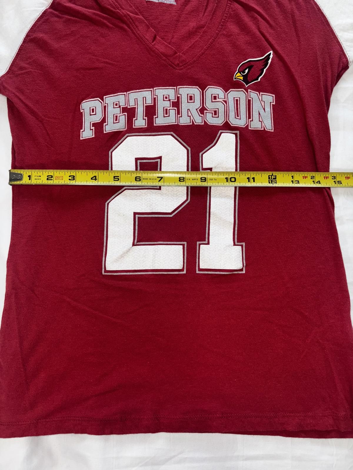 NFL NFL Arizona Cardinals Patrick Peterson Jersey - Women's Med Size M / US 6-8 / IT 42-44 - 7 Thumbnail