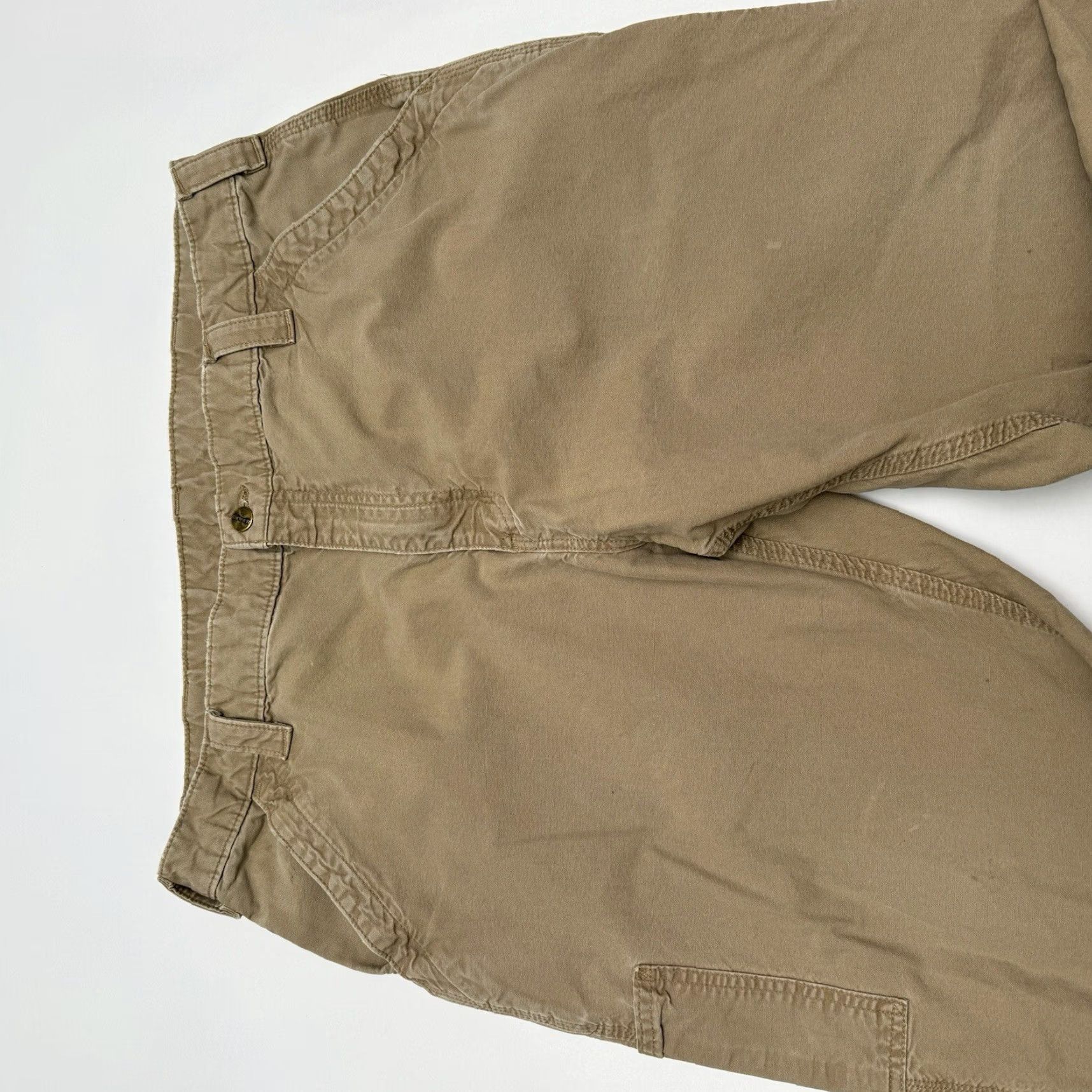 Carhartt Carhartt Carpenter Pants Work Wear Brown Distressed Men 40x30 DKH B151 Style Brown? Size US 40 / EU 56 - 4 Thumbnail