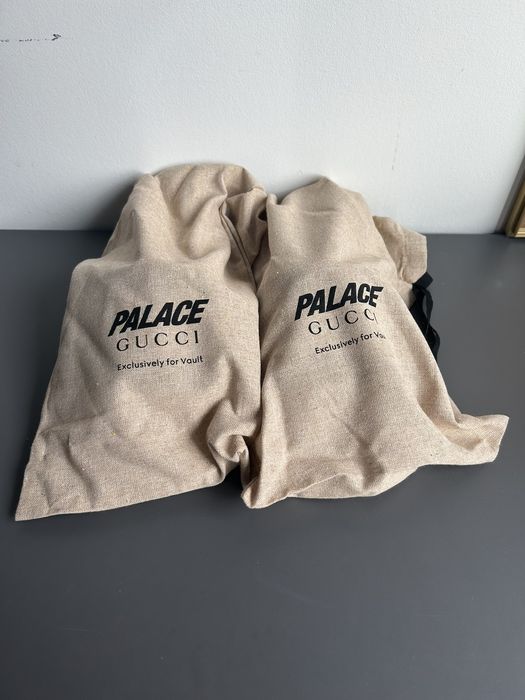 Gucci Gucci x Palace slides Grailed