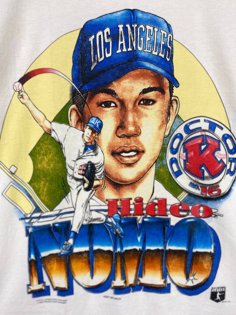 MLB vintage mlb hideo nomo tee nice design Size US M / EU 48-50 / 2 - 2 Thumbnail