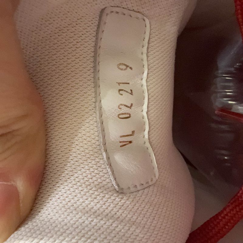 Louis Vuitton Louis Vuitton Trainer Red Leather Fashion Sneakers -2508 Size US 9.5 / EU 42-43 - 4 Thumbnail