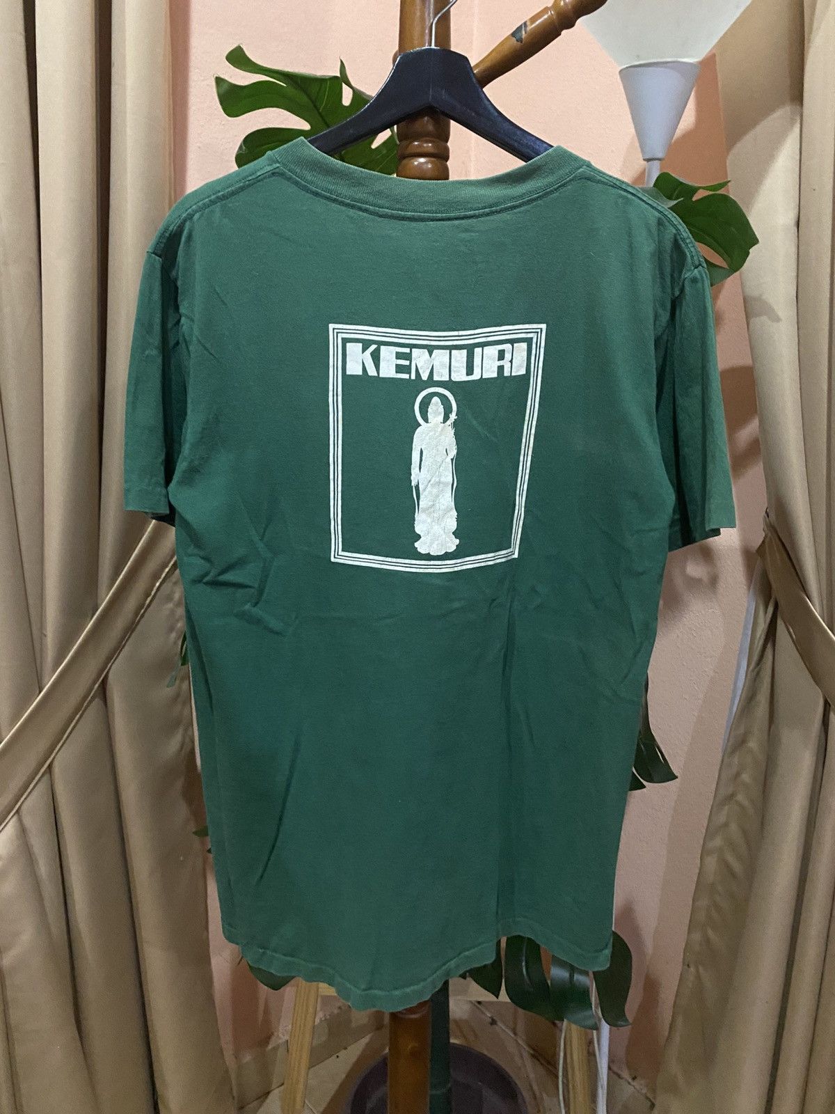 Band Tees Vintage Kemuri Ska Punk Graphic Band Tee Green USA Made Size US M / EU 48-50 / 2 - 7 Thumbnail