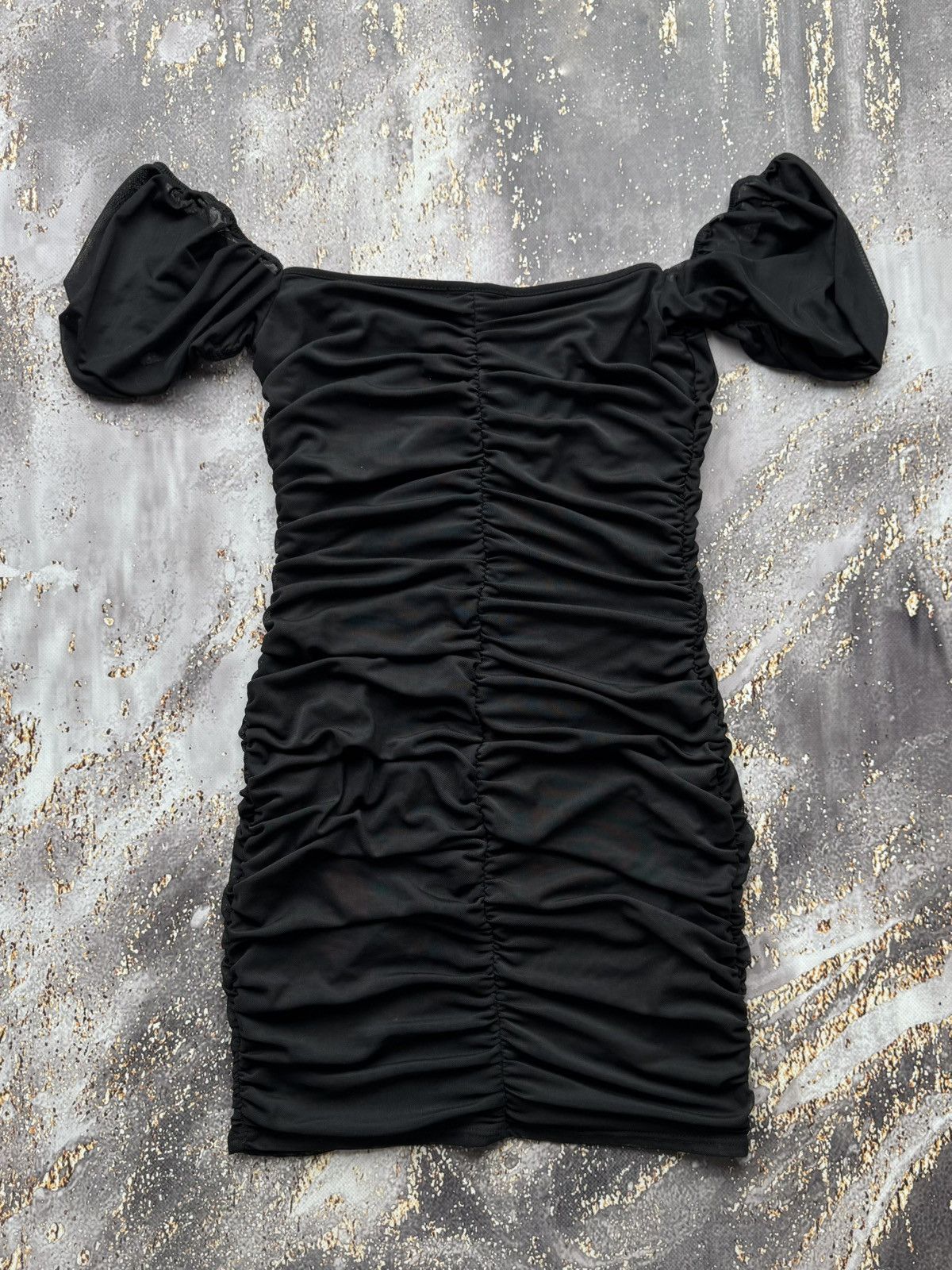 Vintage Vintage Mesh Lush Mini Dress Size S / US 4 / IT 40 - 6 Thumbnail