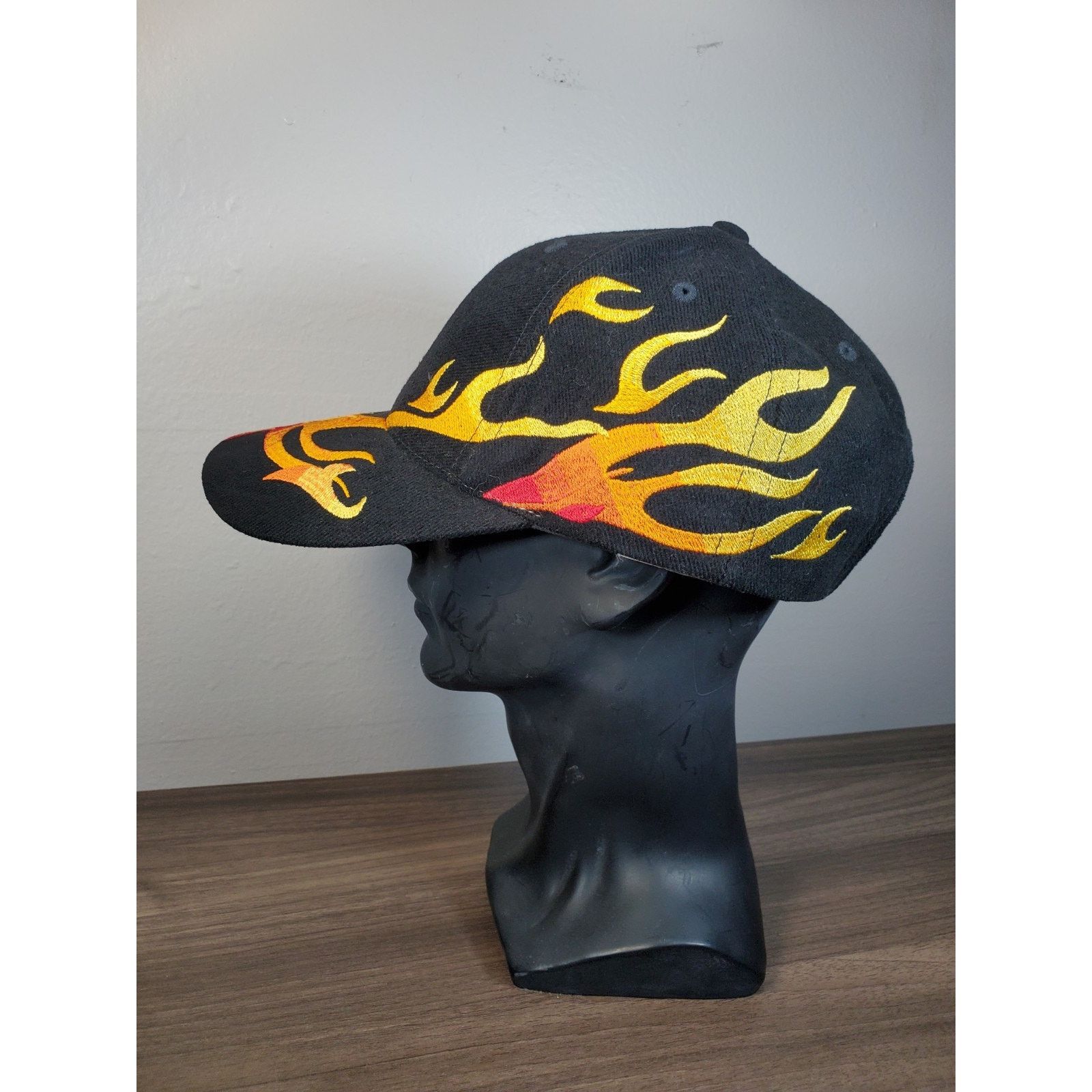 Vintage KENWORTH Truck Company Flame Hat Cap Fire Trucking Trucker Size ONE SIZE - 5 Thumbnail