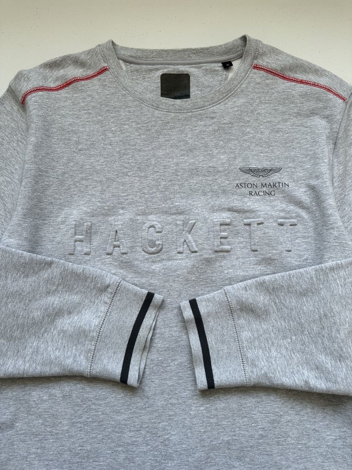 Hackett Hackett London Aston Martin Racing Sweatshirt Size US XL / EU 56 / 4 - 7 Thumbnail