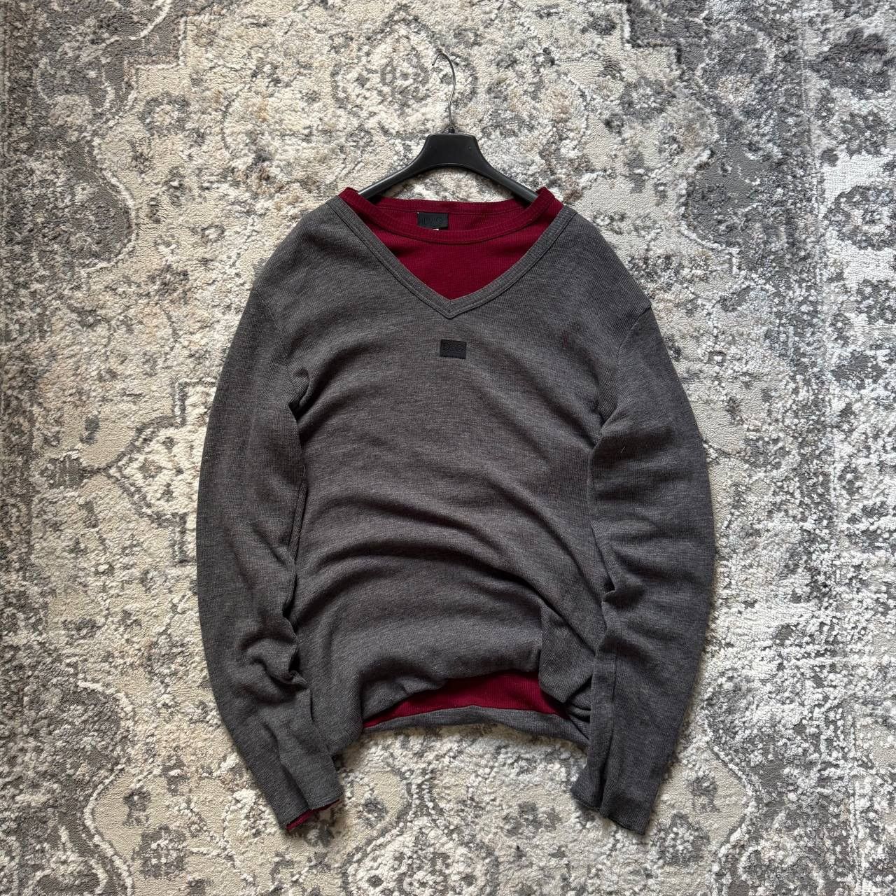 Dolce & Gabbana Dolce Gabbana 2 in 1 Wool Knitted Archive Avantgarde Sweater Size US M / EU 48-50 / 2 - 1 Thumbnail