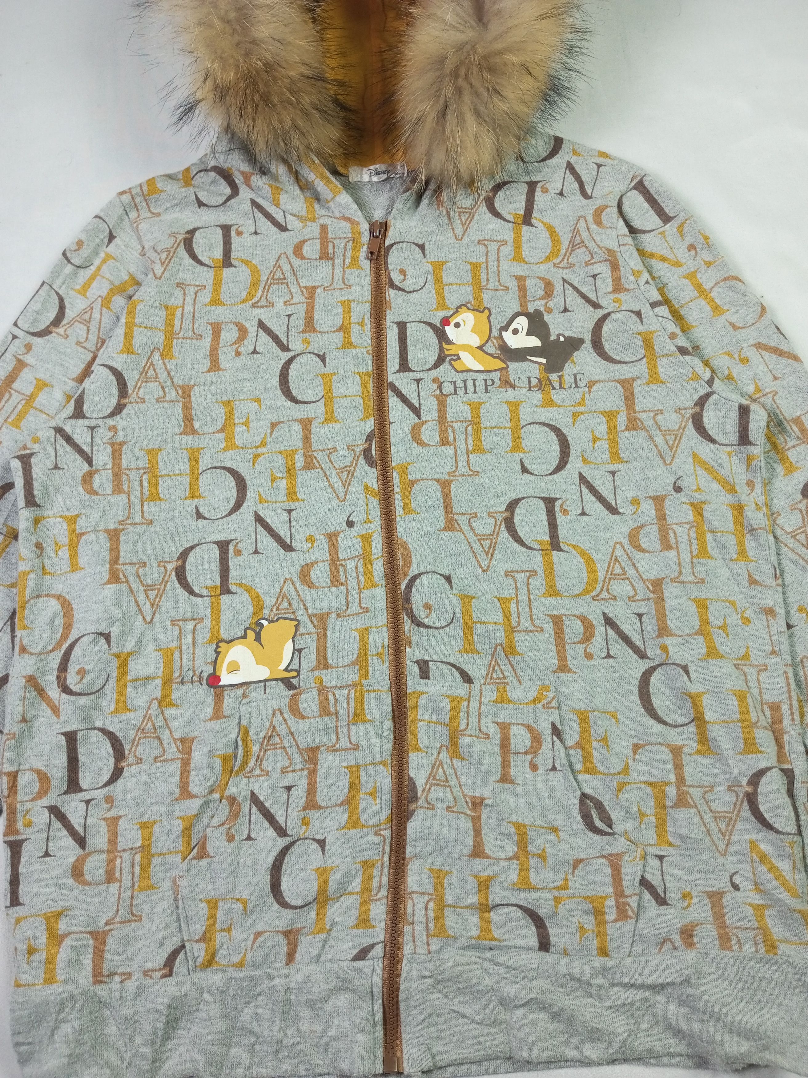 Disney × If Six Was Nine × Japanese Brand Disney Faux fur hoodie chip'n'dale ifsixwasnine style Size US M / EU 48-50 / 2 - 4 Thumbnail
