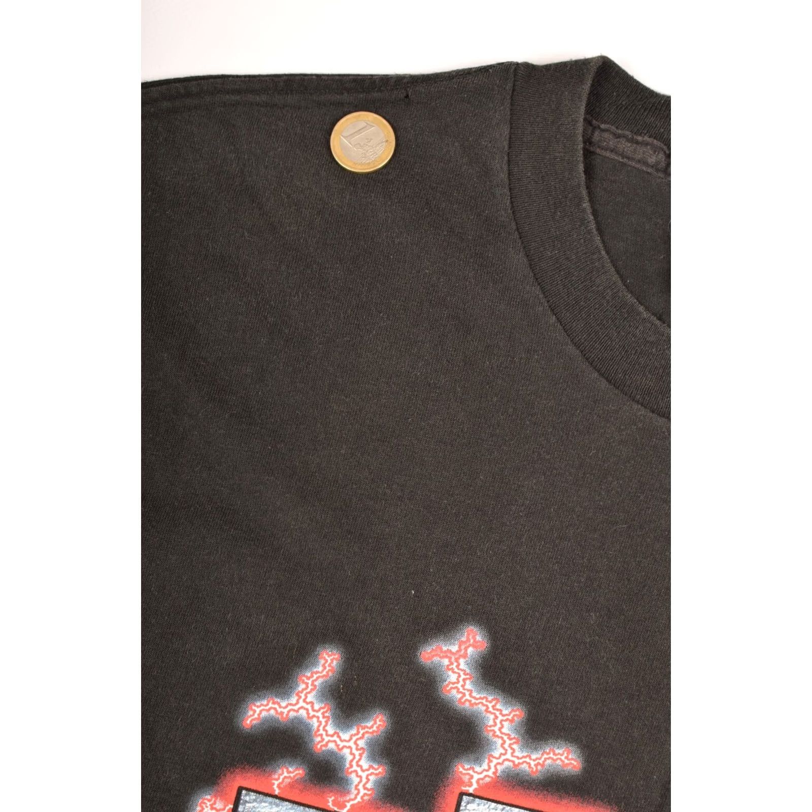 Vintage WWF The Rock The Most Electrifying Man VTG 1998 Wrestling T-Shirt Made in USA L Black Mens USA 1990s T-Shirt Size US L / EU 52-54 / 3 - 6 Thumbnail