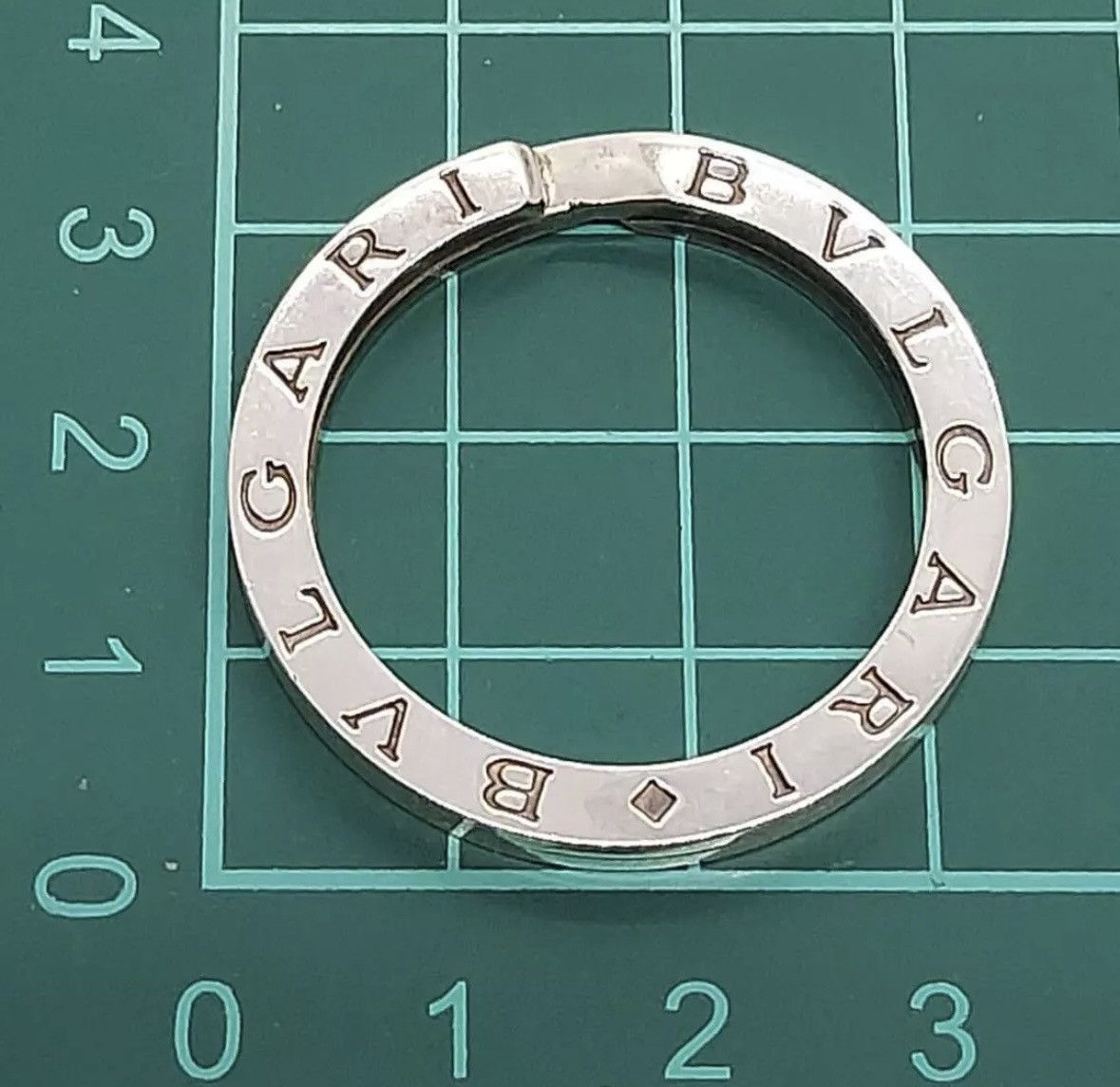 Bvlgari BVLGARI Key Ring Sterling Silver .925 Size ONE SIZE - 5 Thumbnail