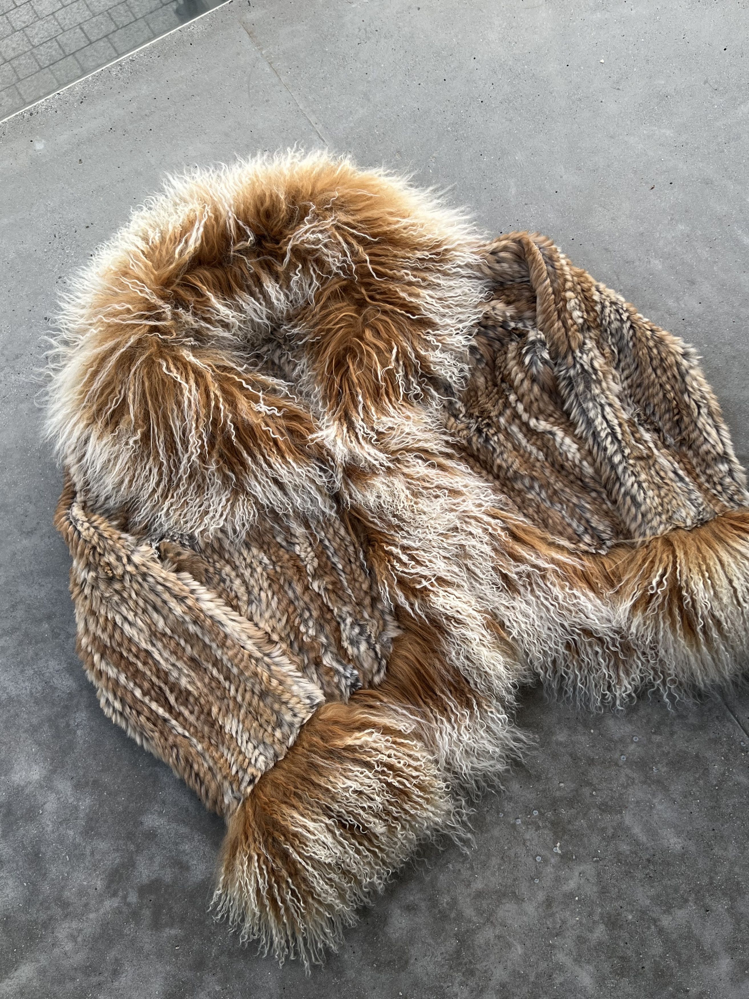 Japanese Brand real rabbit fur jacket avant garde Size M / US 6-8 / IT 42-44 - 4 Thumbnail