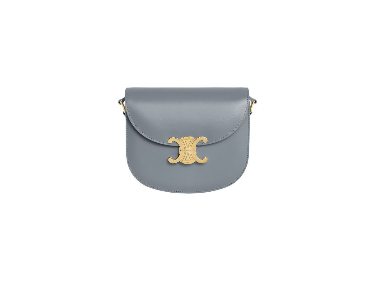 Celine o1w1db10426 Size: OS/Besace Clea in Blue/Grey Size ONE SIZE - 1 Thumbnail