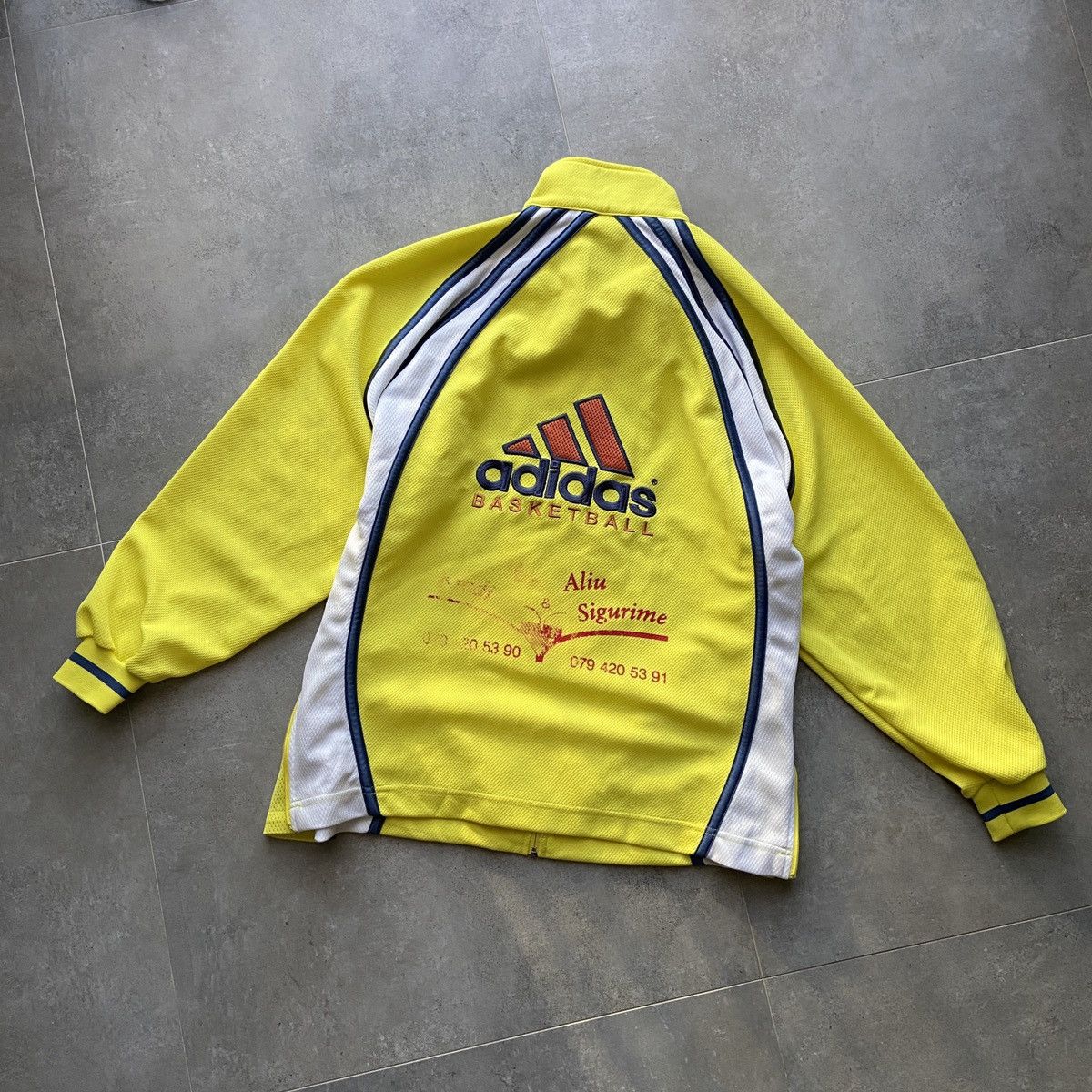 Adidas × Vintage Vintage Adidas Basketball track jacket Size US S / EU 44-46 / 1 - 2 Thumbnail