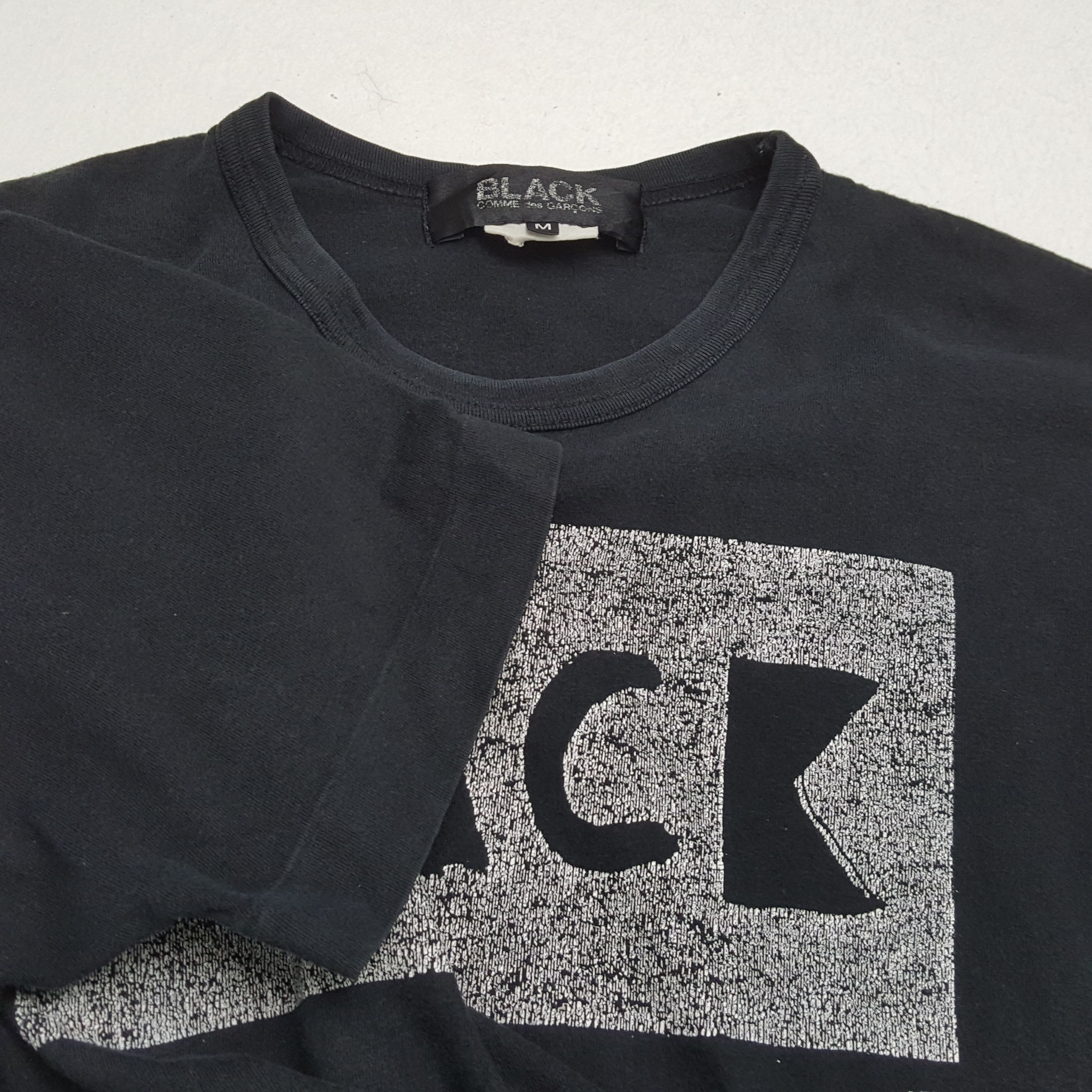 Comme des Garcons × Japanese Brand × Vintage COMME DES GARCONS BLACK Japanese Brand Vintage Tshirt Size US M / EU 48-50 / 2 - 7 Thumbnail