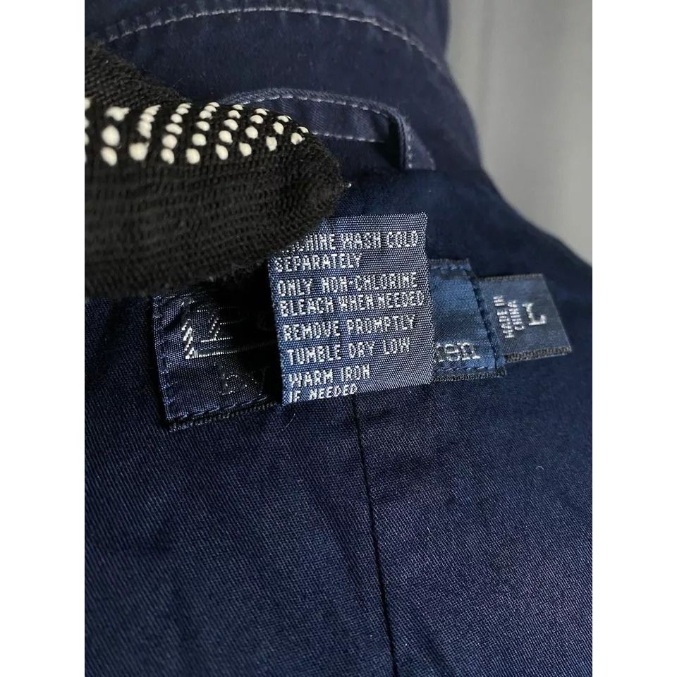 Polo Ralph Lauren RARE! Polo Ralph Lauren Men's Blue Double Breasted Pea Trenc Size US L / EU 52-54 / 3 - 9 Thumbnail