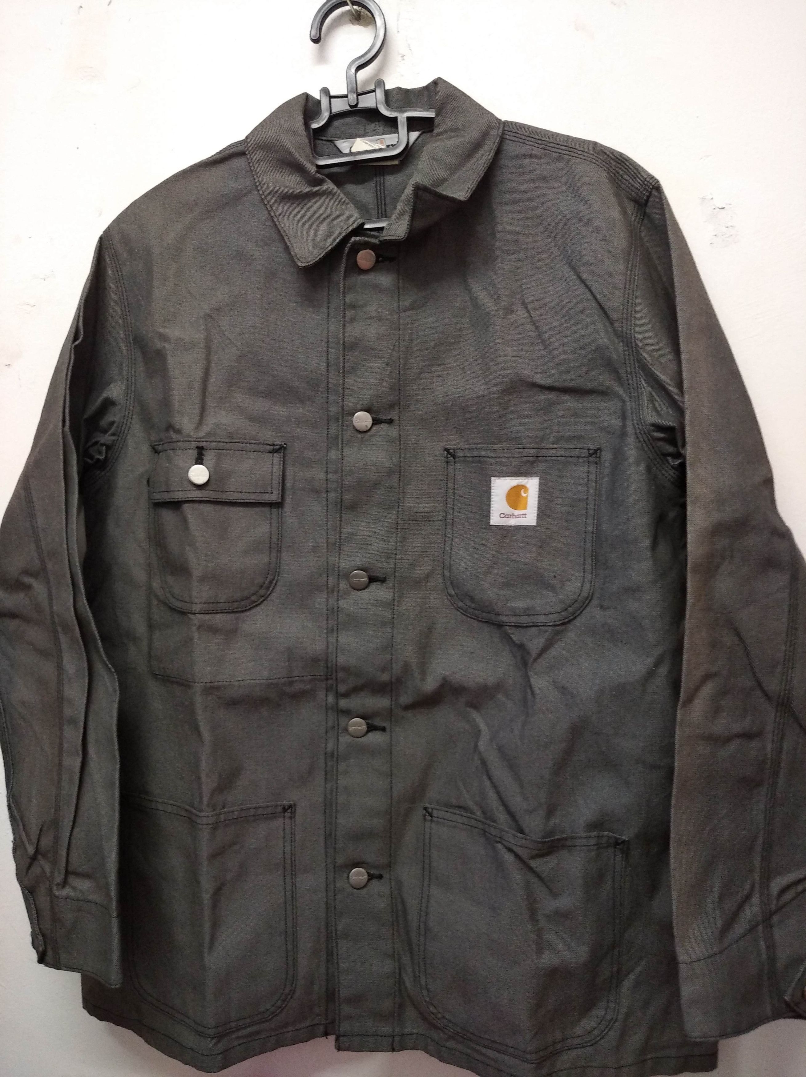 image of Carhartt Workers Jacket in Grey, Men's (Size Large)