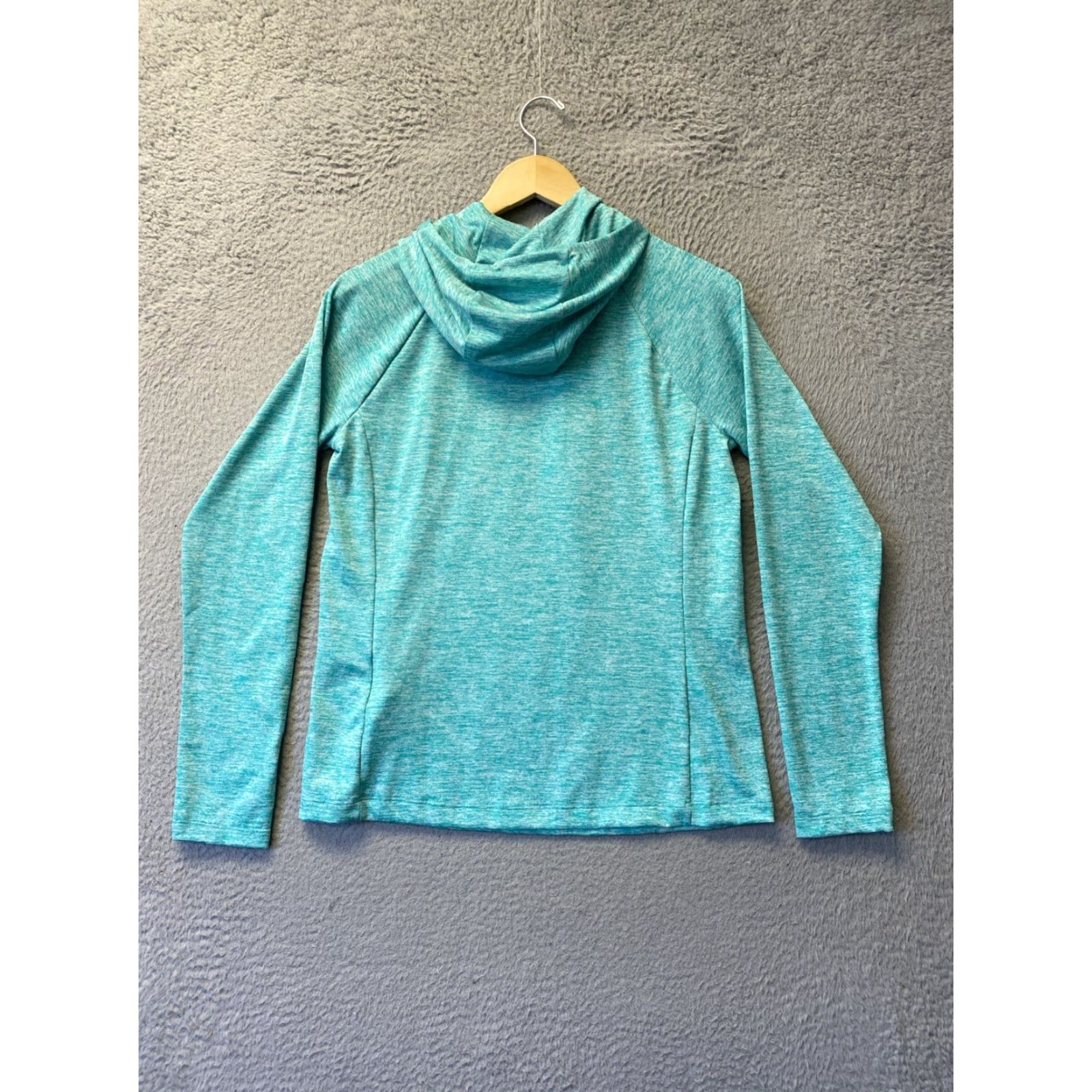 Under Armour Under Armour Hoodie Shirt Womens M Teal UA Logo Loose Heatgear Pullover/155-35 Size M / US 6-8 / IT 42-44 - 6 Thumbnail