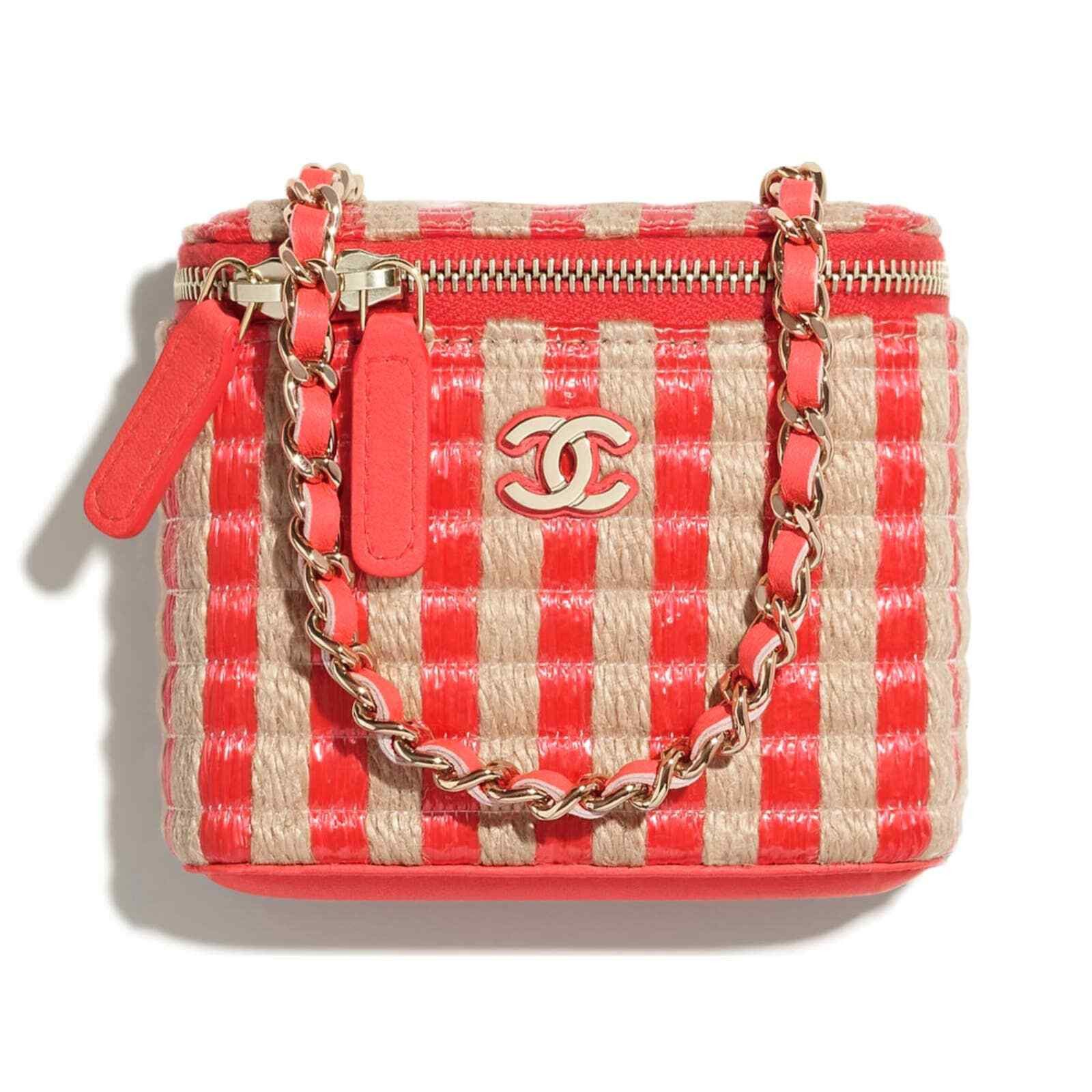 Chanel Chanel CC Mini Vanity With Chain Shoulder Crossbody Bag Size ONE SIZE - 1 Thumbnail