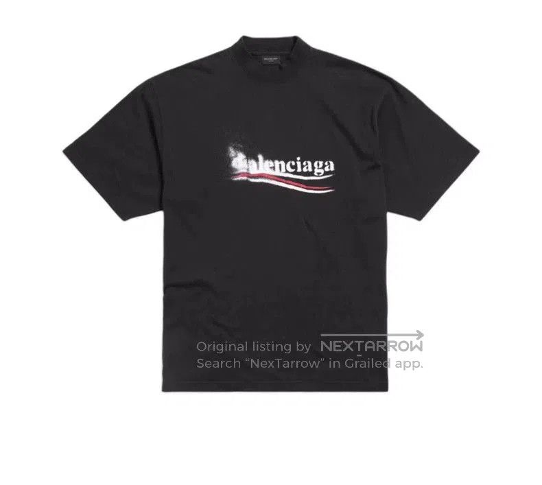 Balenciaga Balenciaga SS24 Logo Print Short Sleeve Tee. Size US XS / EU 42 / 0 - 1 Thumbnail