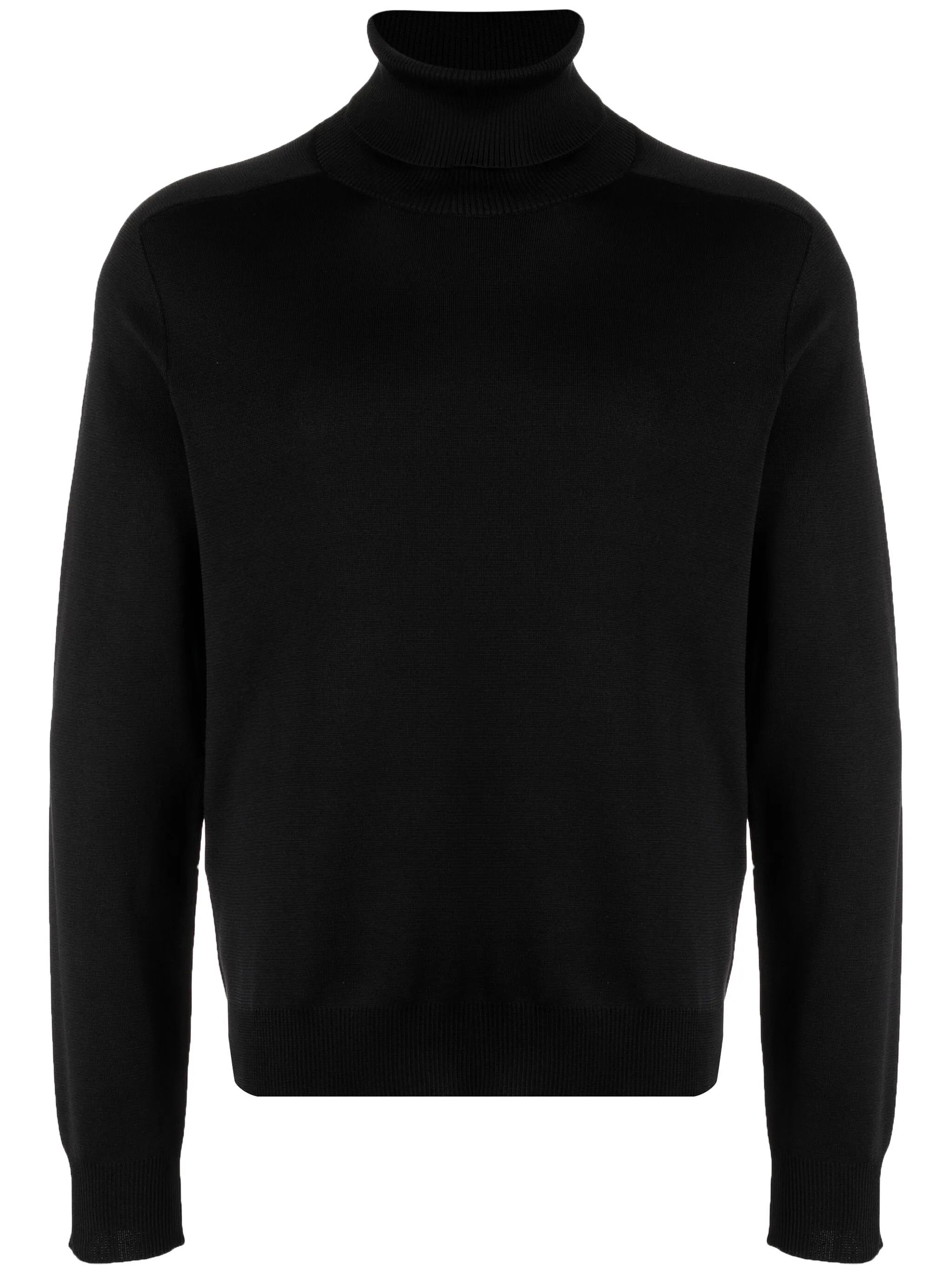 Tom Ford o1w1db10225 KRL020 Rollneck Sweater in Black Size US L / EU 52-54 / 3 - 1 Thumbnail