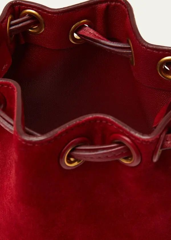 Chloe o1loc1c1024 Size: OS / Micro Bucket in Smoked Red Size ONE SIZE - 6 Thumbnail