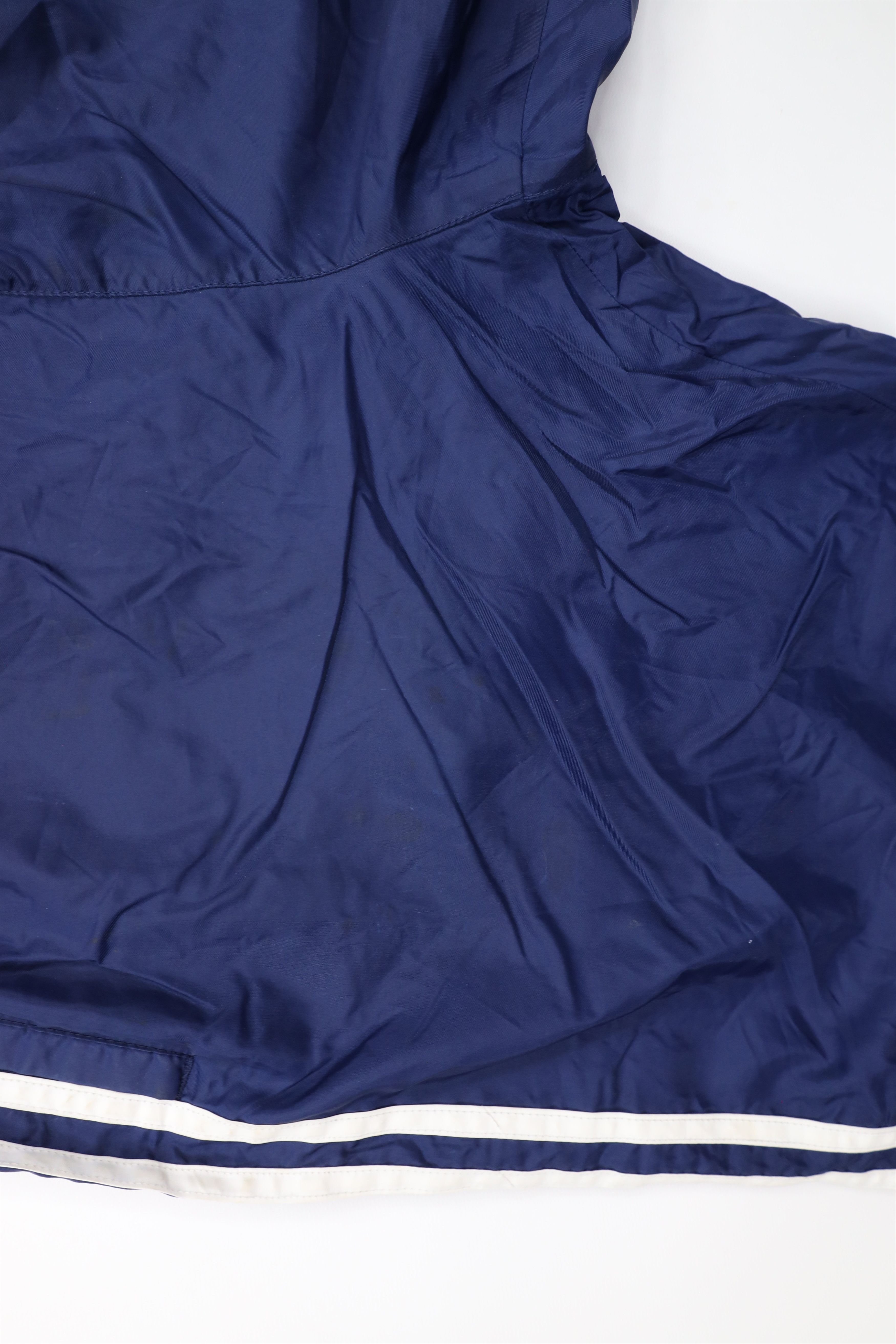 Adidas × Vintage Vintage 90s Adidas Spell Out Lined Tearaway Pants Blue Size US 34 / EU 50 - 7 Thumbnail