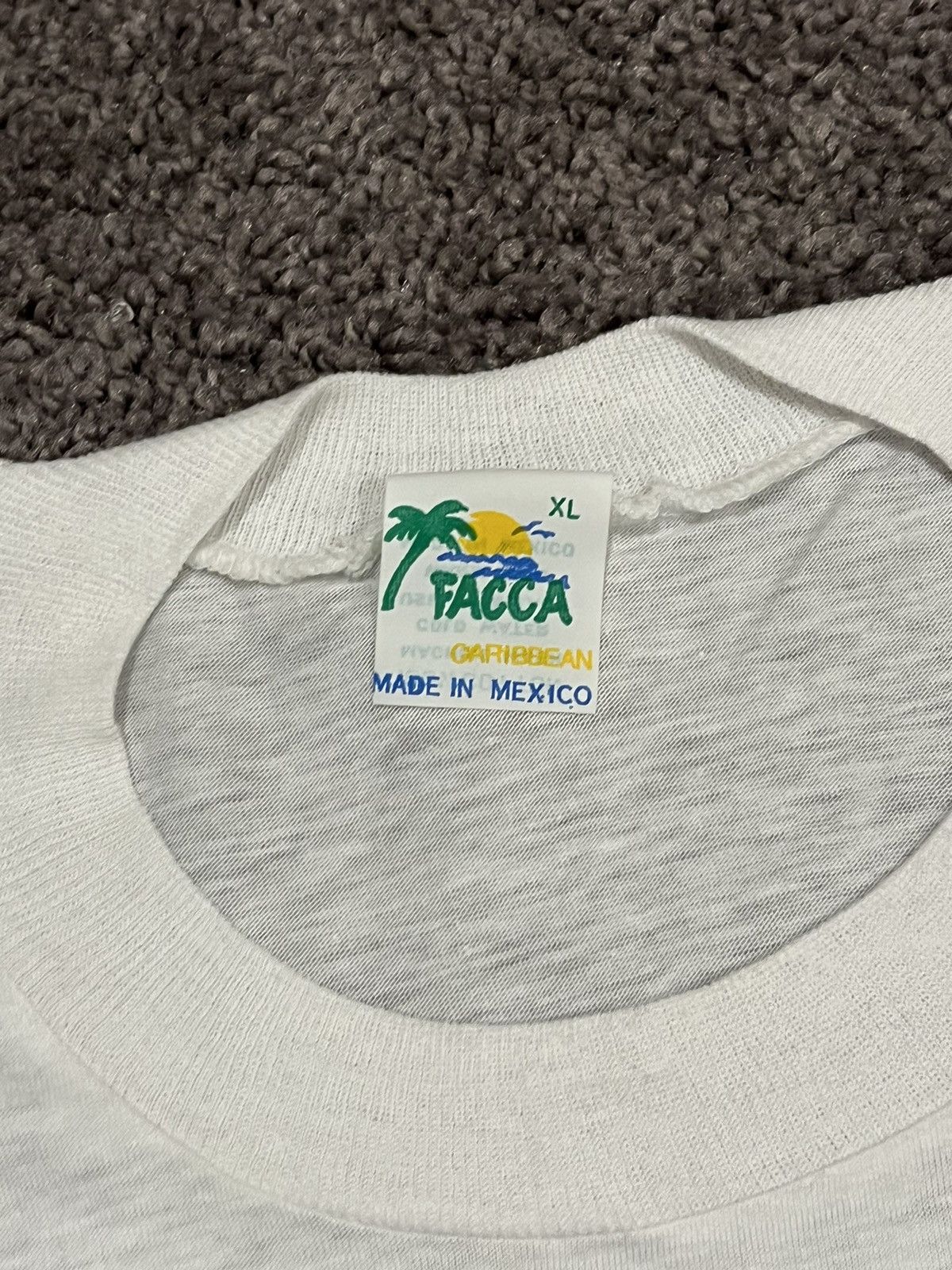 Vintage 🔥 *Rare* Vintage 80s Cancun T Shirt travel novelty tee 🔥 Size US XL / EU 56 / 4 - 4 Thumbnail