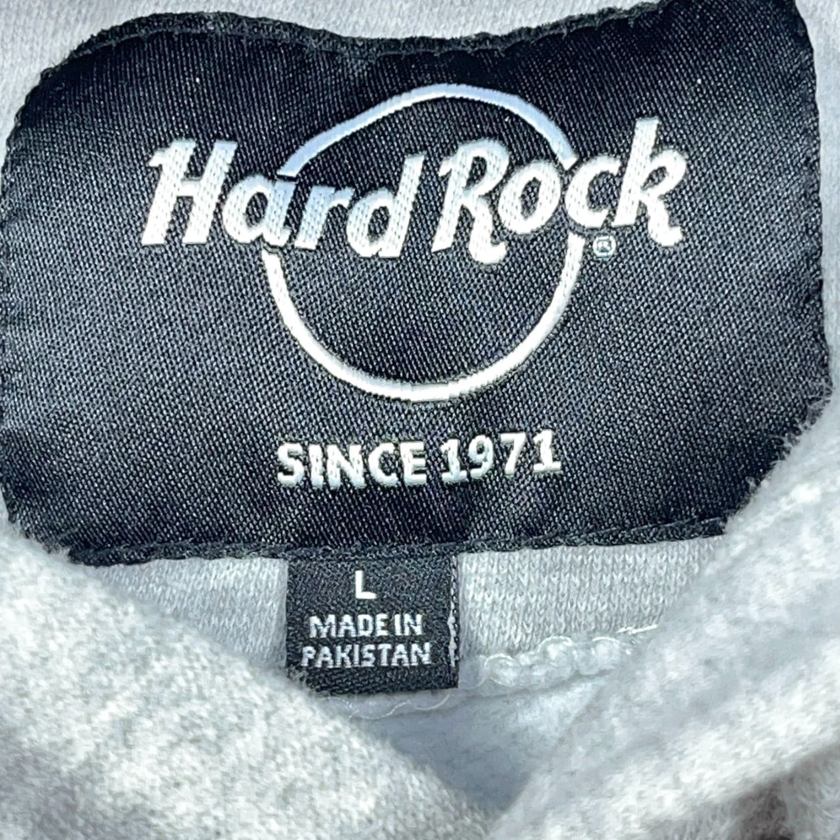 Hard Rock Cafe Hard Rock Cafe Hoodie Adult Large Gray Pullover Sweatshirt Myrtle Beach Heather Shirt Men's 90s American Graphic Print Hooded Size US L / EU 52-54 / 3 - 3 Thumbnail