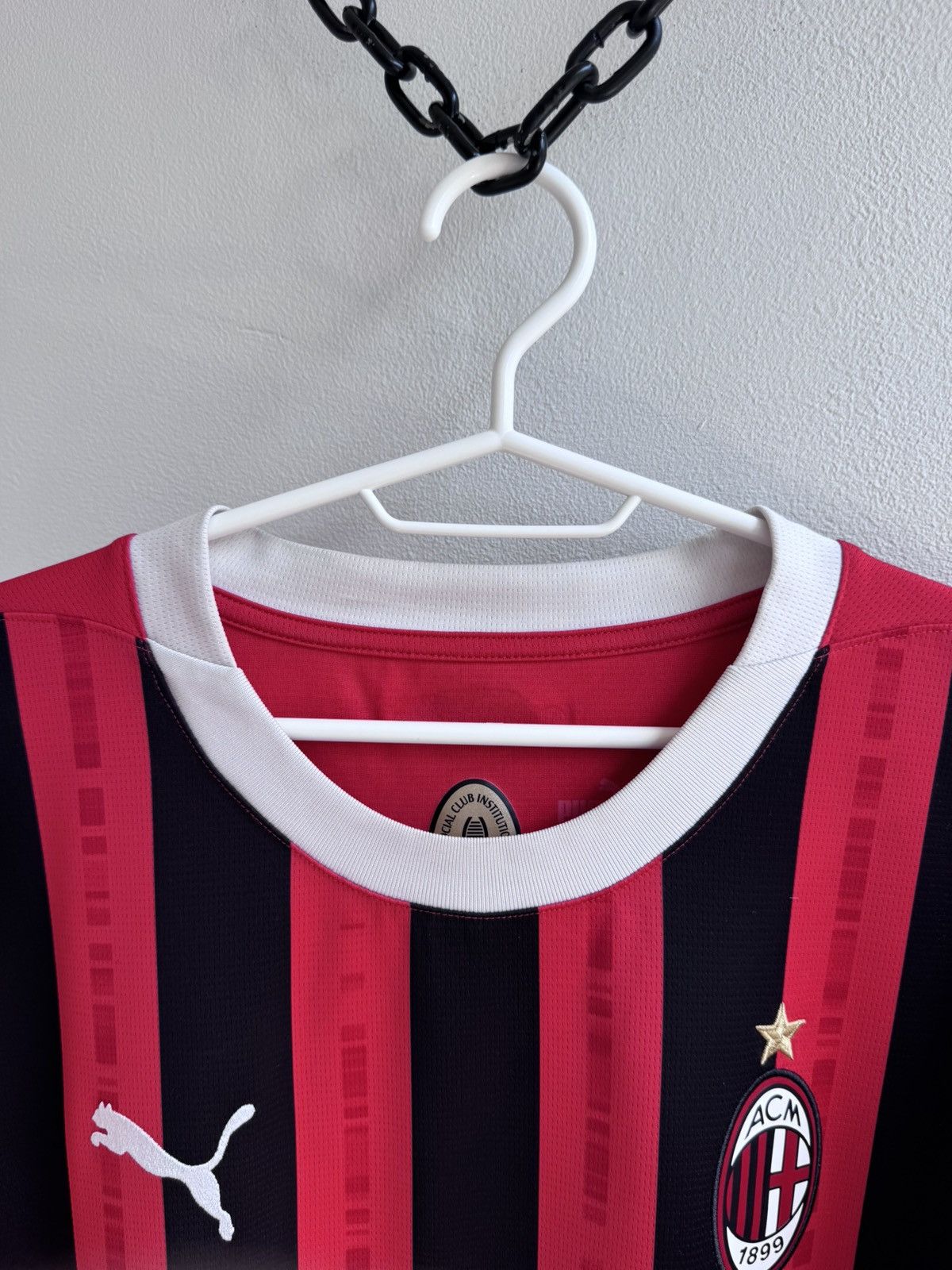 Puma Milan 2024 2025 Home Football Shirt Soccer Jersey Men Puma Size US XL / EU 56 / 4 - 10 Thumbnail