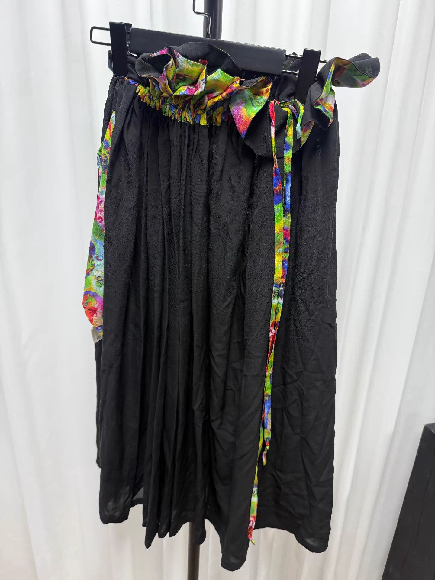 Yohji Yamamoto yohji yamamoto Silk Colorful Sheer Apron K20 Size 32" / US 10 / IT 46 - 3 Thumbnail