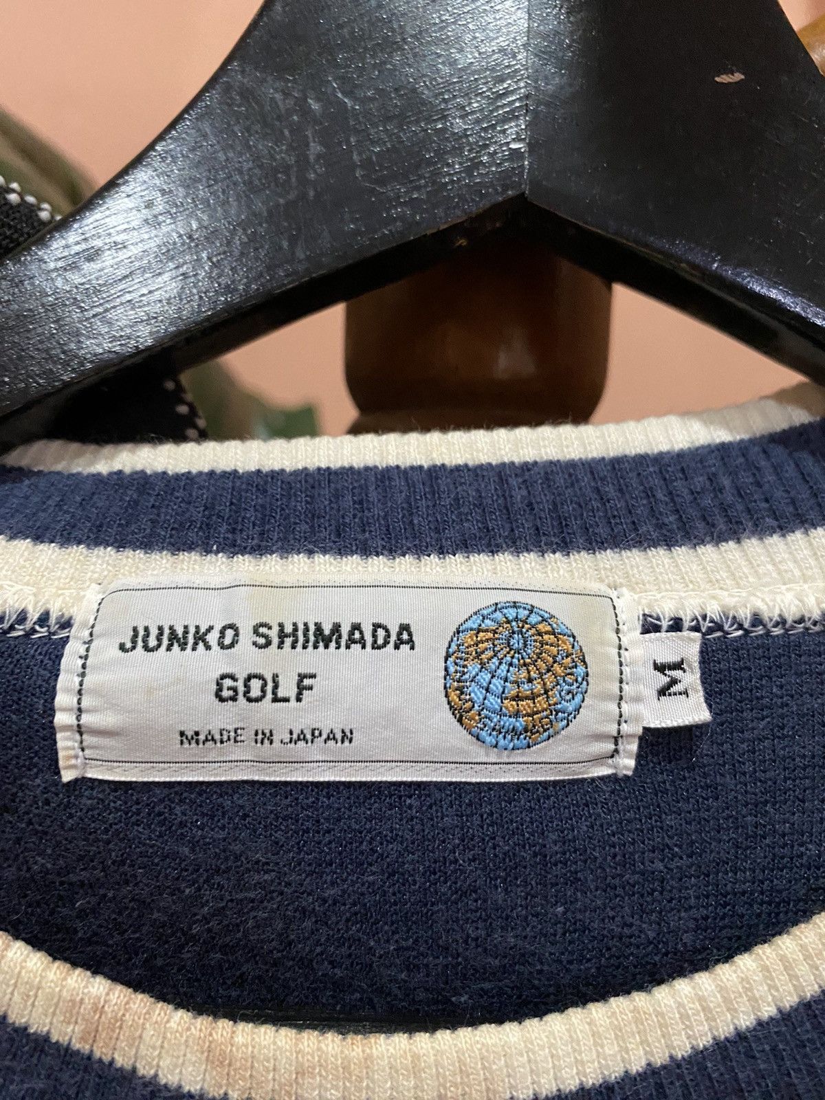 Junko Shimada Junko Shimada Golf Sweatshirt - Navy Blue with Globe Design Size US M / EU 48-50 / 2 - 4 Thumbnail