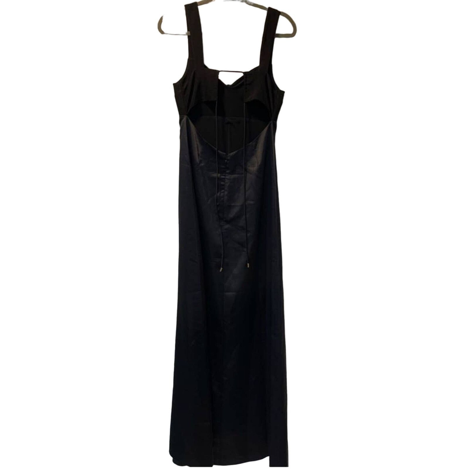 Free People New Free People Gia Dress $250 SIZE 4 Black SLIP GOWN Size S / US 4 / IT 40 - 6 Thumbnail