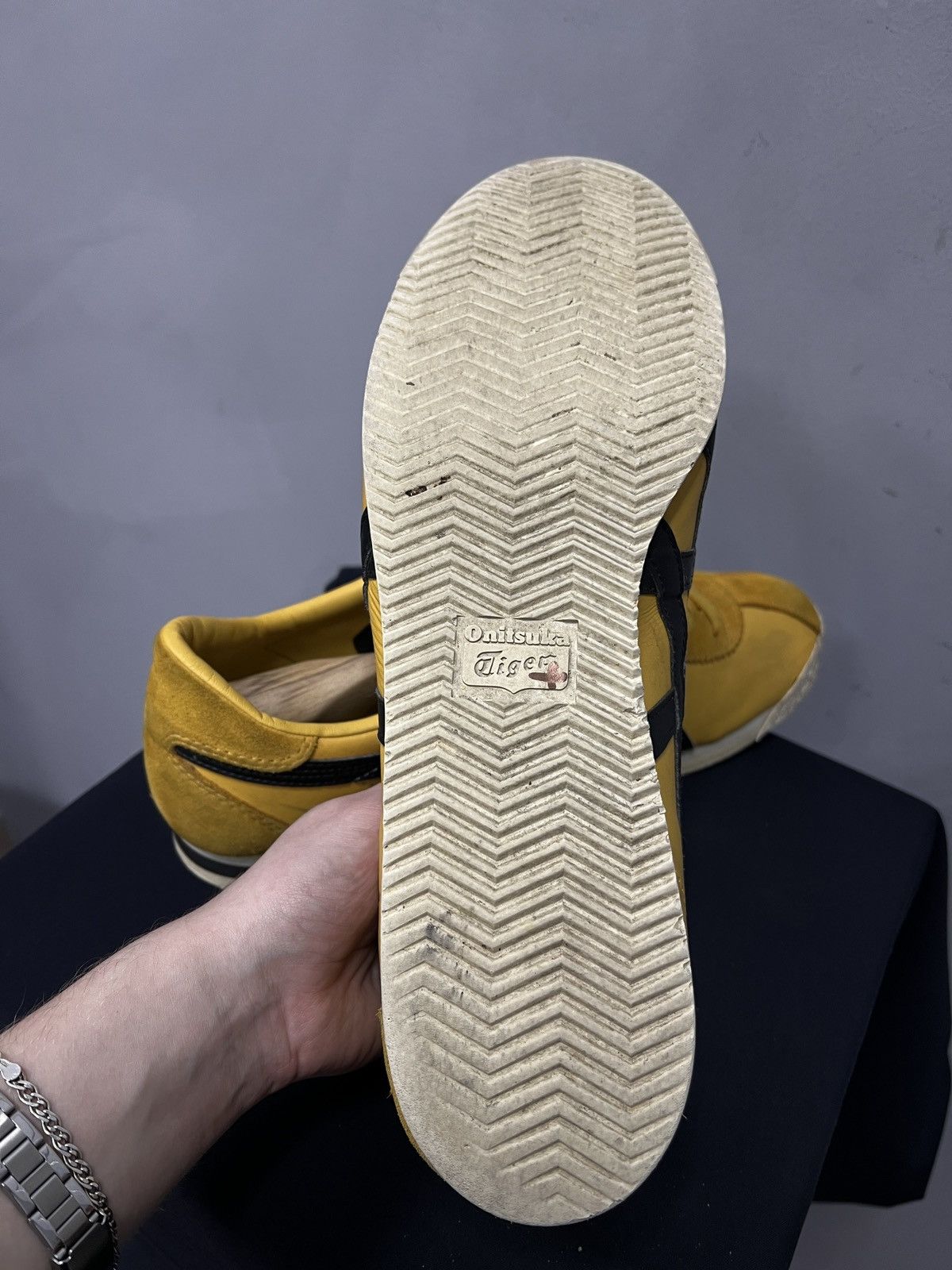 Onitsuka Tiger Onitsuka Tiger stripes yellow shoes kill bill hype ASICS Size US 14 / EU 47 - 14 Thumbnail