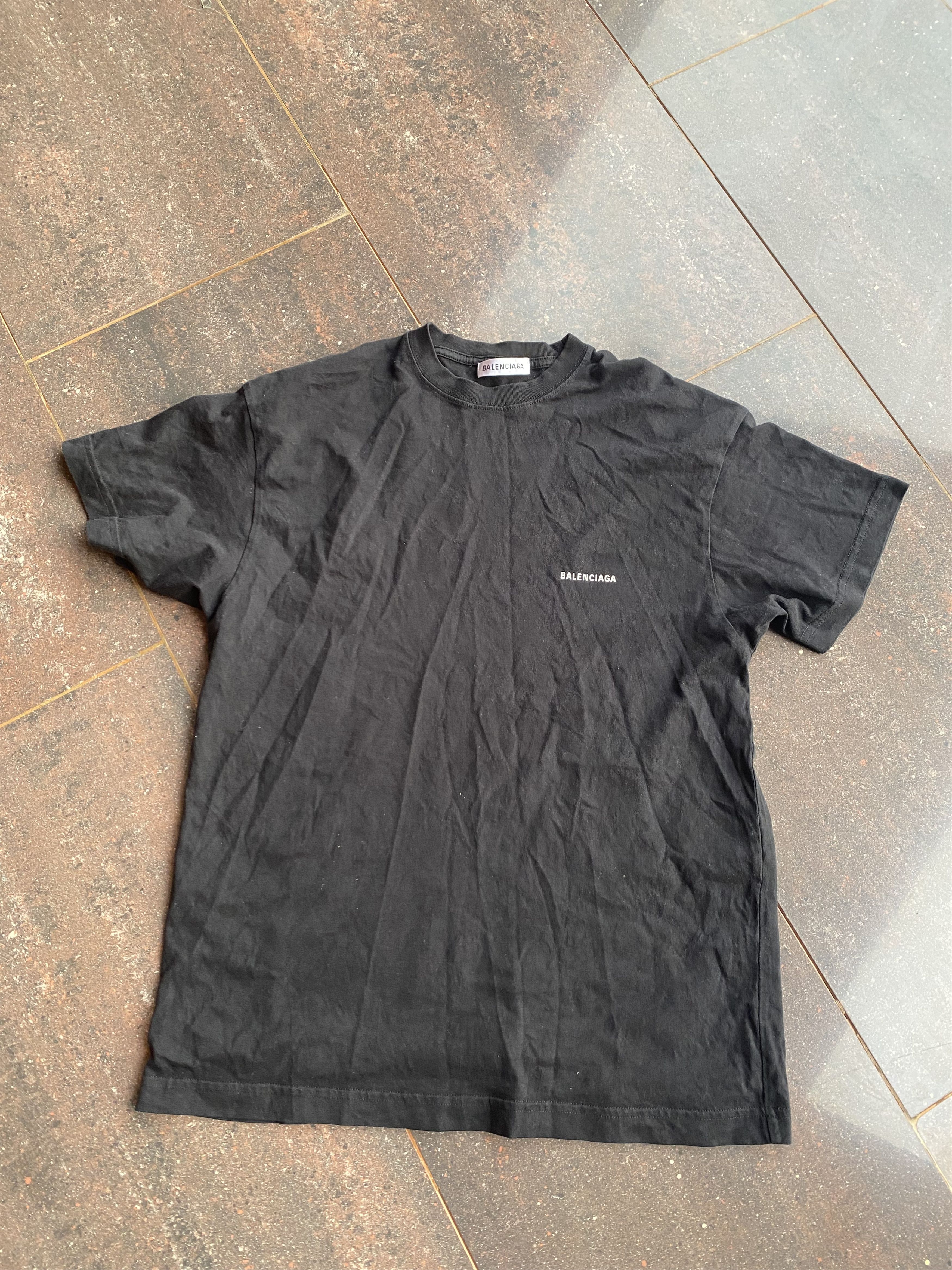 Balenciaga Balenciaga logo T-Shirt Size US S / EU 44-46 / 1 - 1 Thumbnail