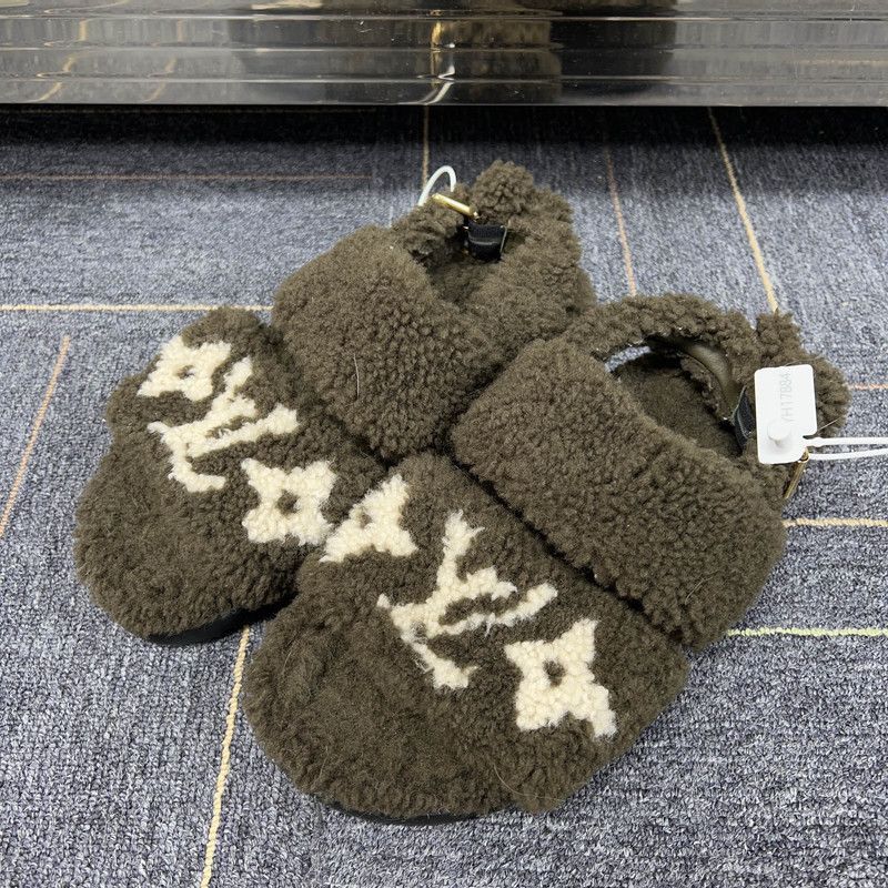 Louis Vuitton Louis Vuitton Comfort Suede Round Toe Sandals -2505 Size US 6 / IT 36 - 1 Thumbnail